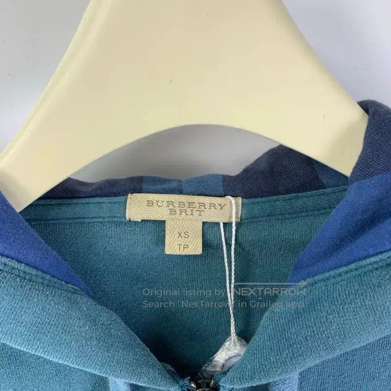 Burberry Burberry XS Light Blue Women's Hoodie. Size XS / US 0-2 / IT 36-38 - 3 Thumbnail
