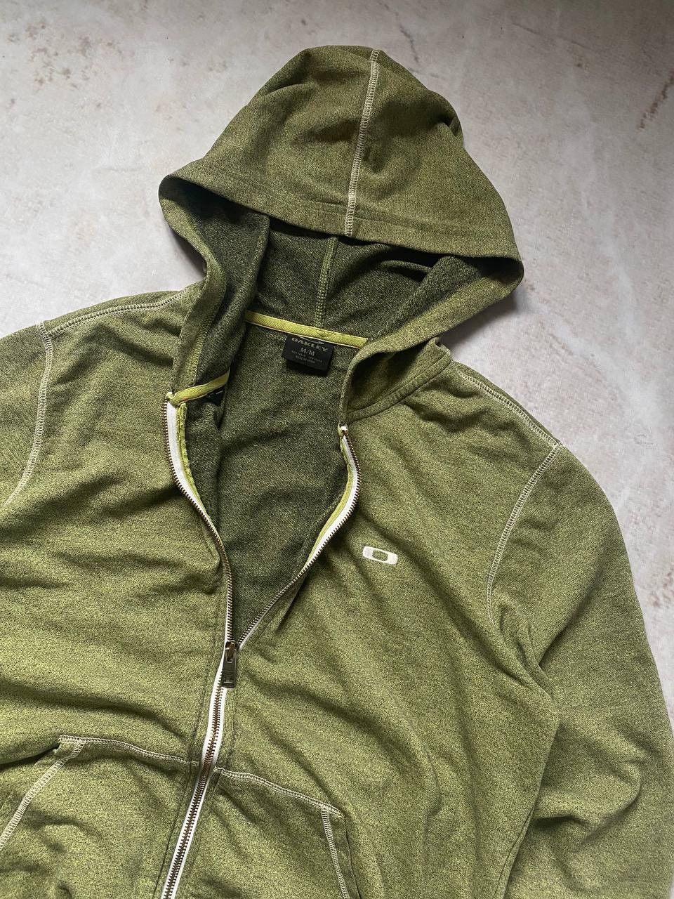 Oakley × Vintage Vintage Oakley Mini Logo Y2K Zip Up Hoodie Size US M / EU 48-50 / 2 - 2 Thumbnail