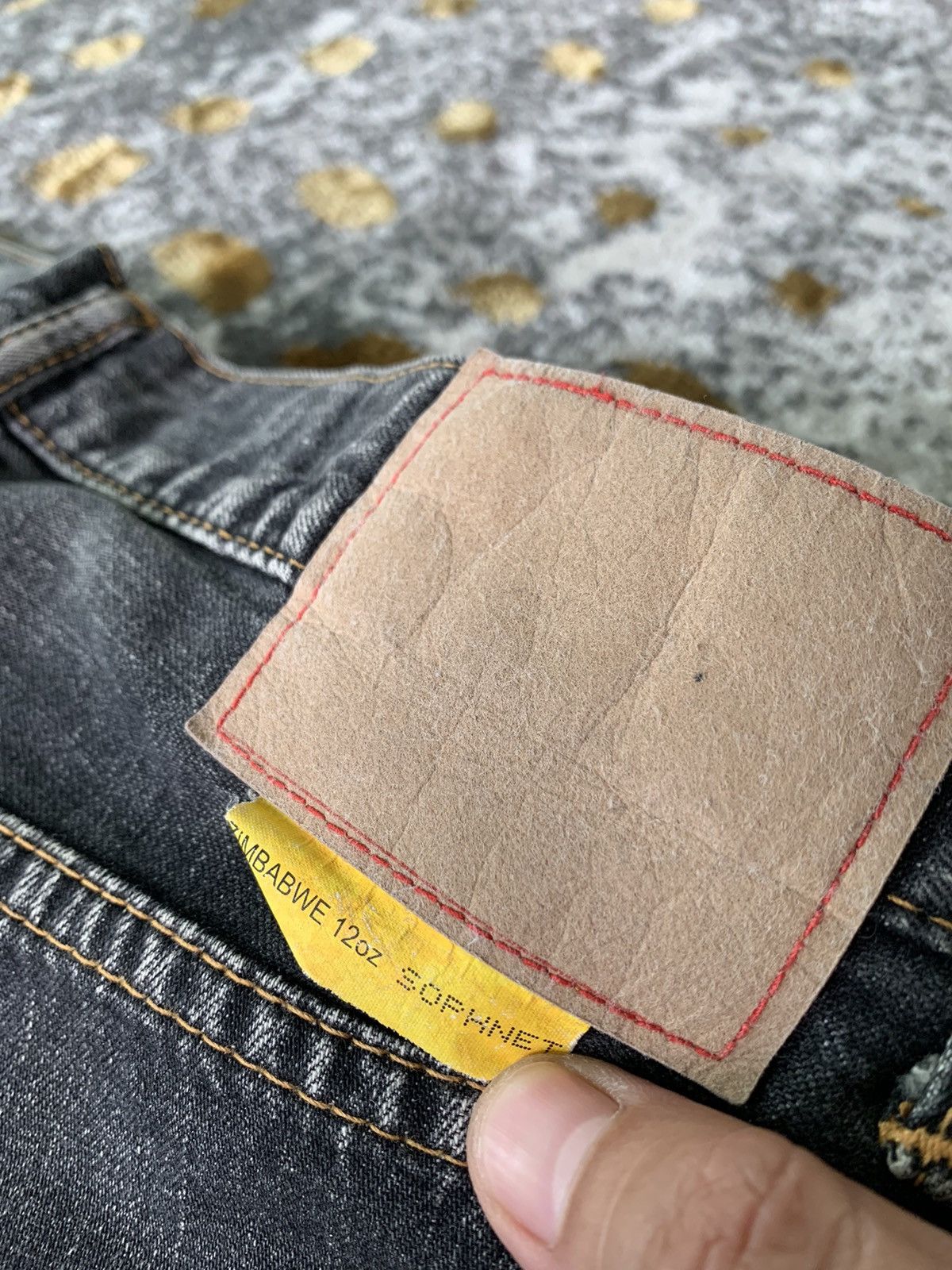 Japanese Brand × Sophnet. SOPHNET. SOPH-67068 12oz Denim Pants Size US 33 - 15 Thumbnail