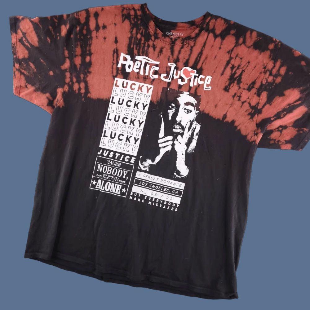 Vintage Chemistry Tupac Shirt Mens 3XL Black Short Sleeve Crew T-Shirt Size US XXL / EU 58 / 5 - 1 Thumbnail