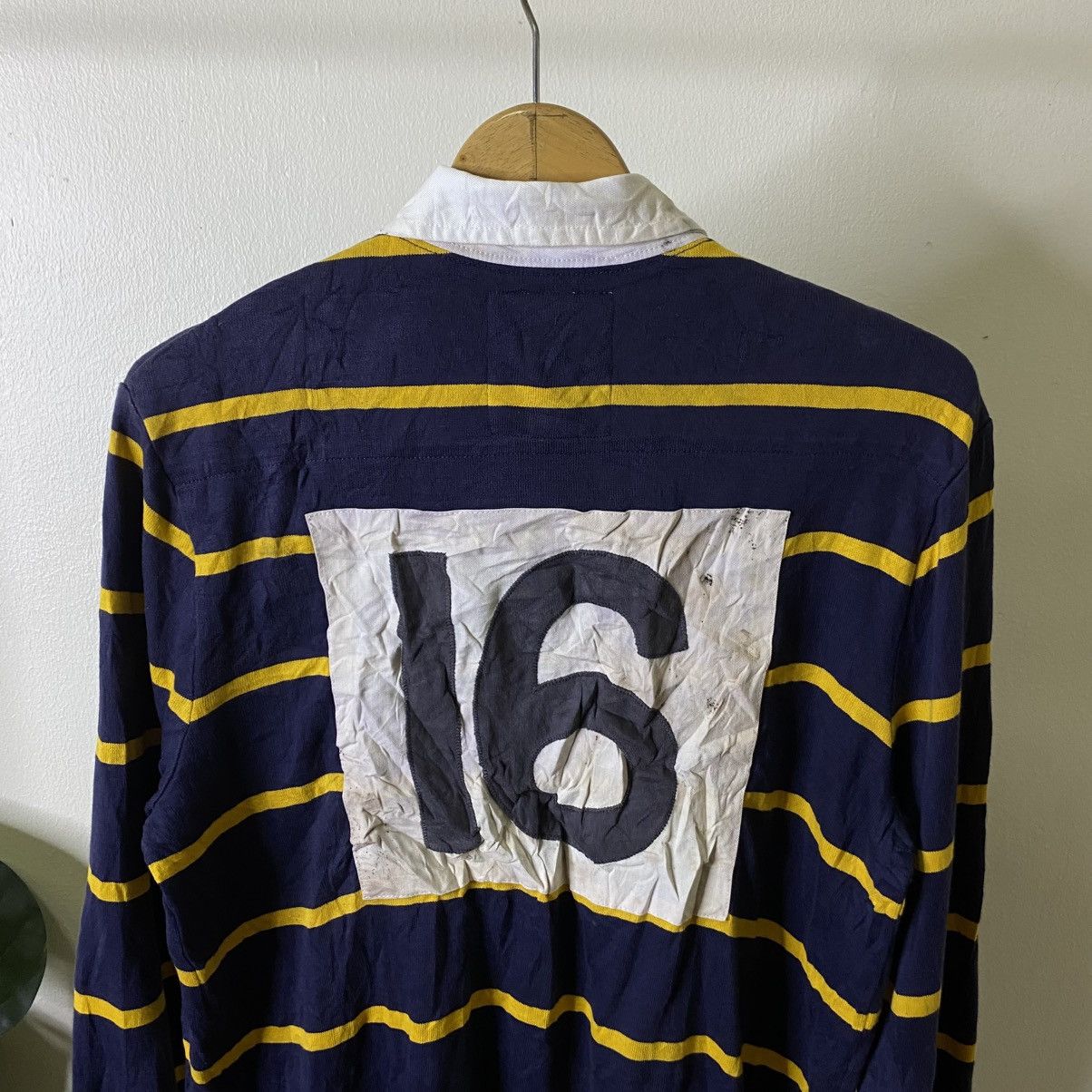 Polo Ralph Lauren Vintage Polo Ralph Lauren Stripes Rugby Jersey Size US L / EU 52-54 / 3 - 2 Thumbnail