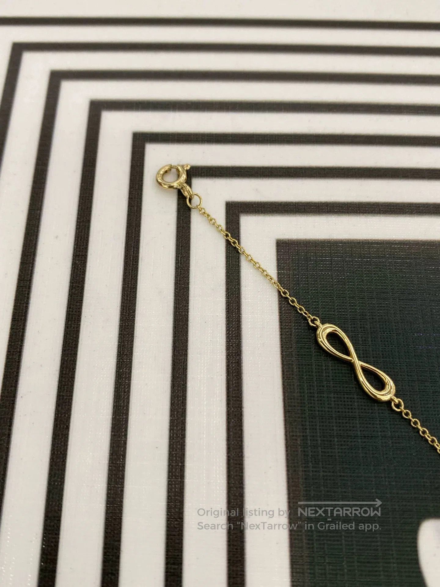 Tiffany & Co. Tiffany 18K Gold Infinity Ring Bracelet. Size ONE SIZE - 4 Thumbnail