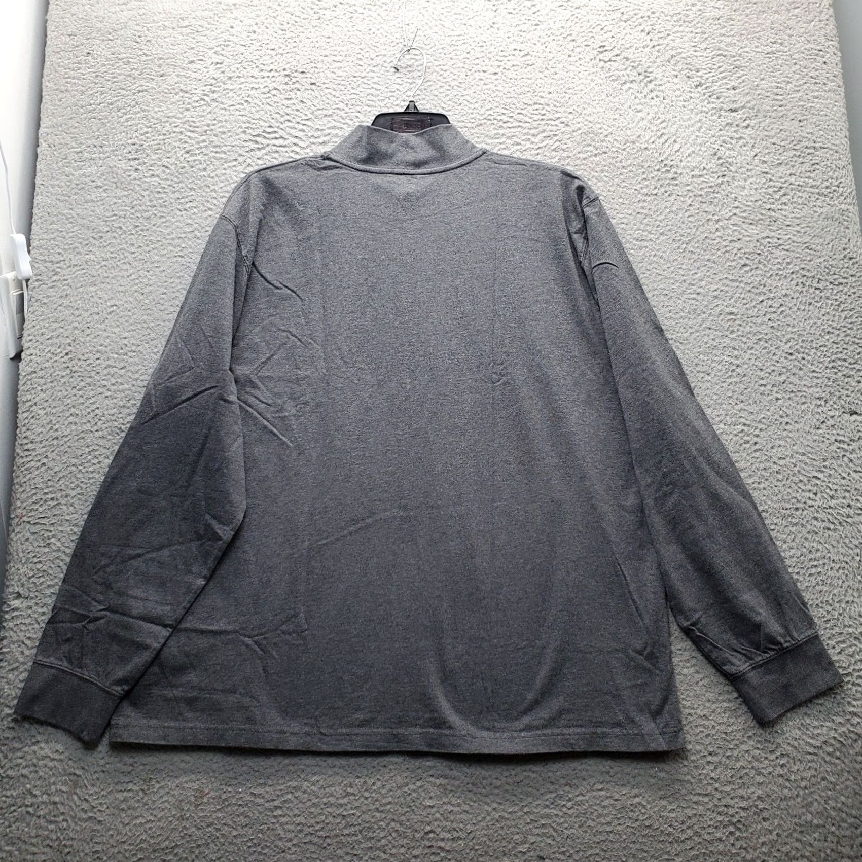 Vintage L.L. Bean Mens XXL Gray Traditional Fit Raglan Sleeve Turtleneck Pullover Shirt Size US XXL / EU 58 / 5 - 2 Thumbnail