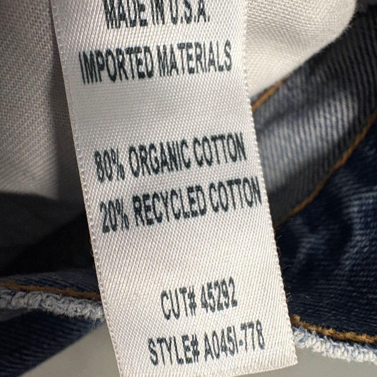 Agolde AGOLDE Jamie High Rise Classic Jeans Blue A0451-778 Size 26" / US 2 / IT 38 - 9 Thumbnail