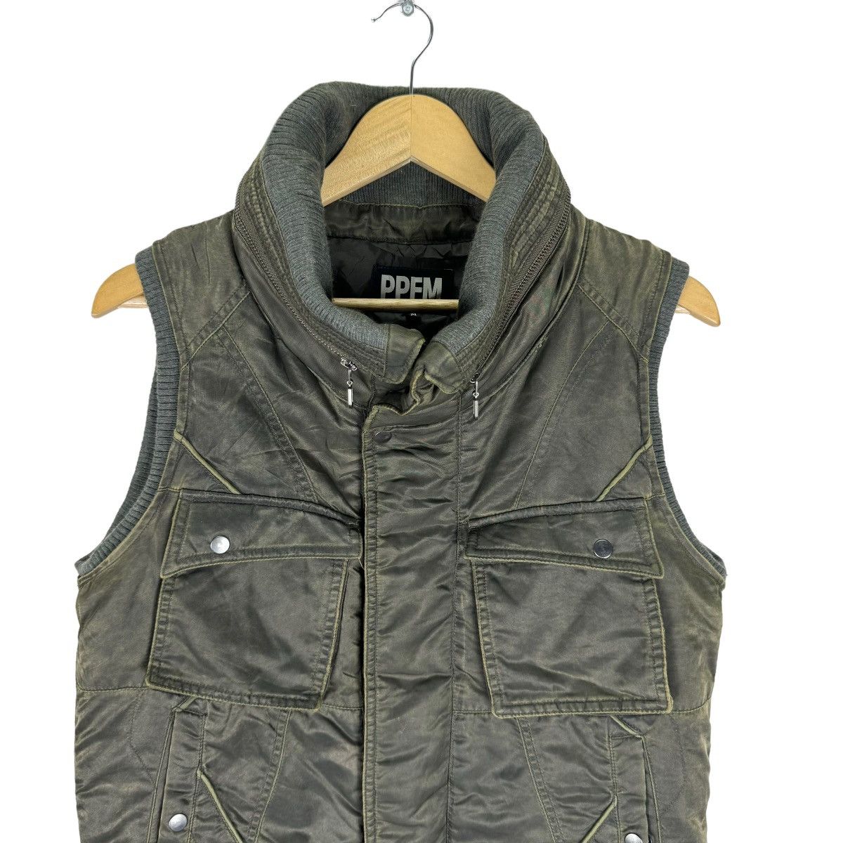 Japanese Brand × PPFM × Vintage ☀️PPFM NYLON UTILITY POCKET VEST Size US M / EU 48-50 / 2 - 3 Thumbnail