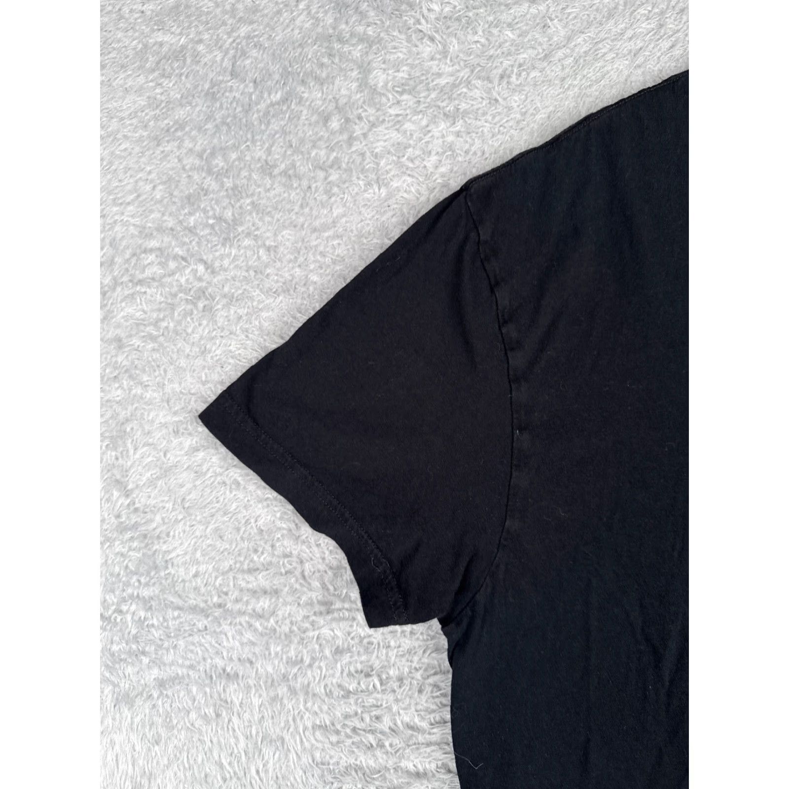 Ralph Lauren VINTAGE Polo Ralph Lauren Shirt Adult XL Black V-Neck Cotton Jersey Classic Fit Mens Size US XL / EU 56 / 4 - 3 Thumbnail