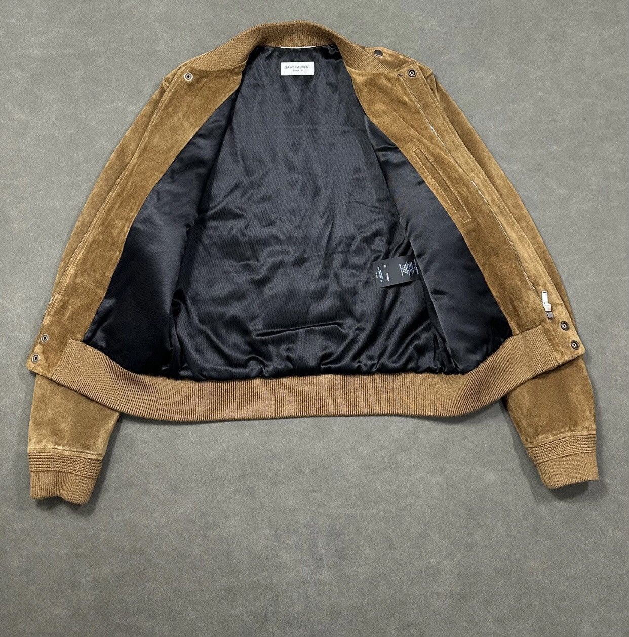 Saint Laurent Paris Saint Laurent Leather Suede Jacket 2412-Nextarrow Size US M / EU 48-50 / 2 - 4 Thumbnail