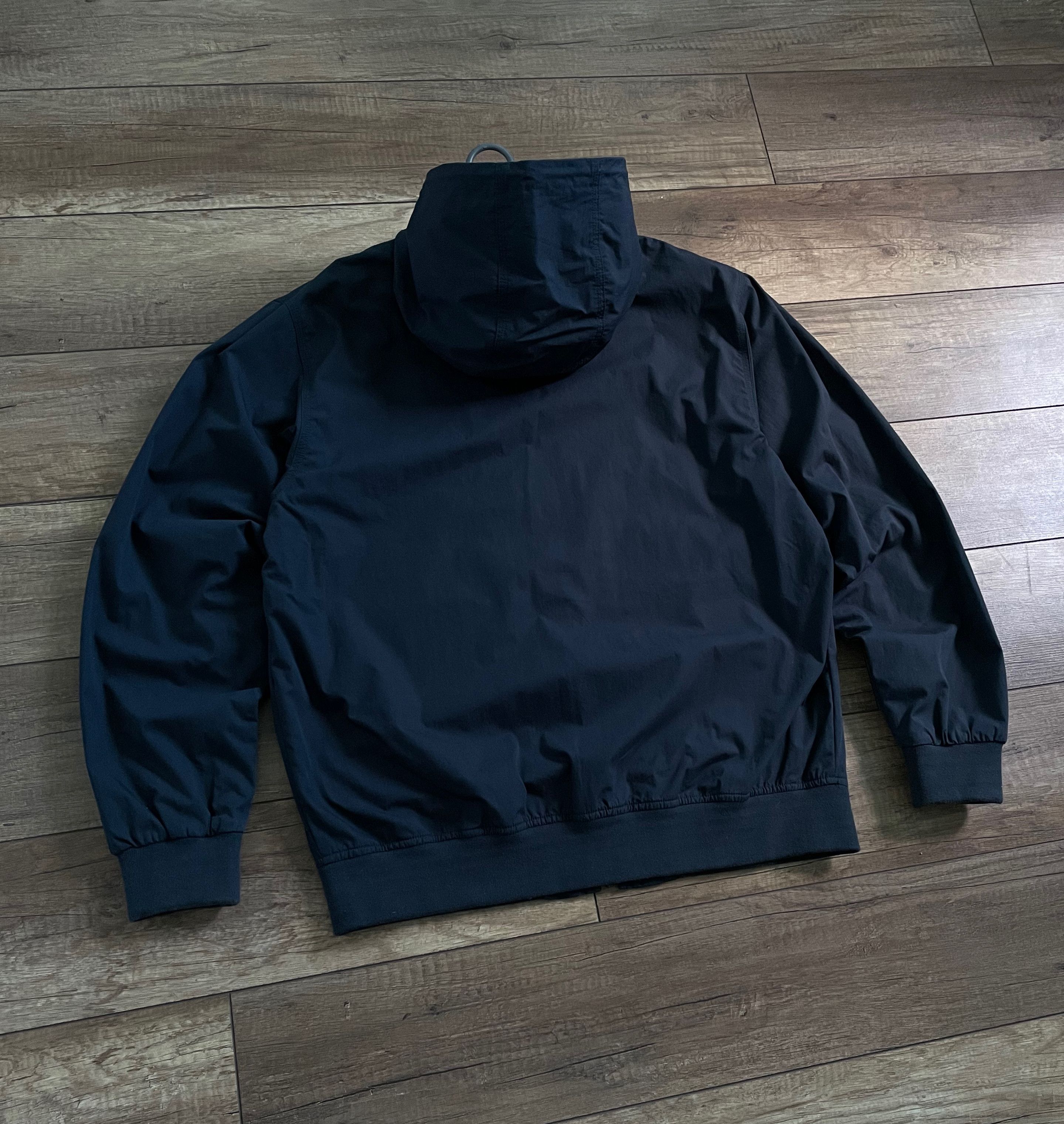 Carhartt Wip Carhartt Marsh Navy Blue Hooded Jacket Size US L / EU 52-54 / 3 - 7 Thumbnail