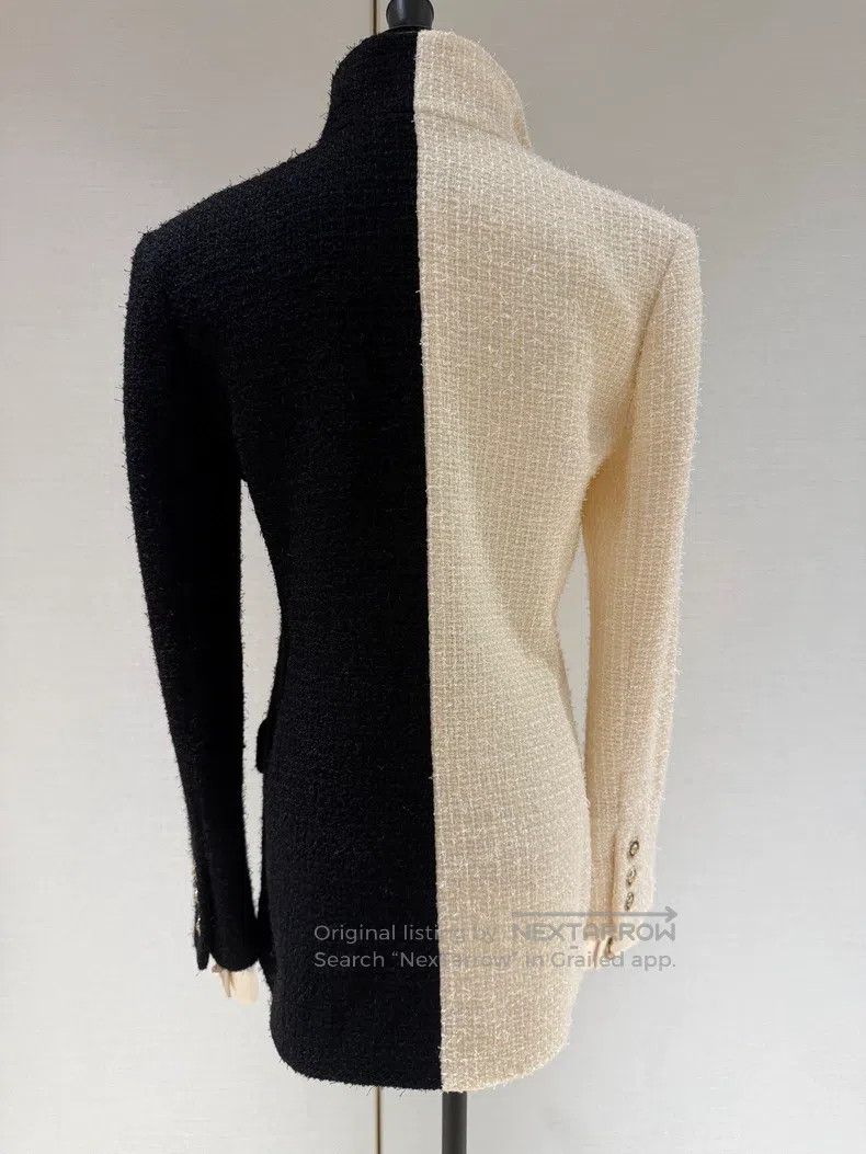 Chanel Chanel High-end workshop, black and white mandarin duck, t Size XXS / US 00 / IT 34 - 2 Thumbnail