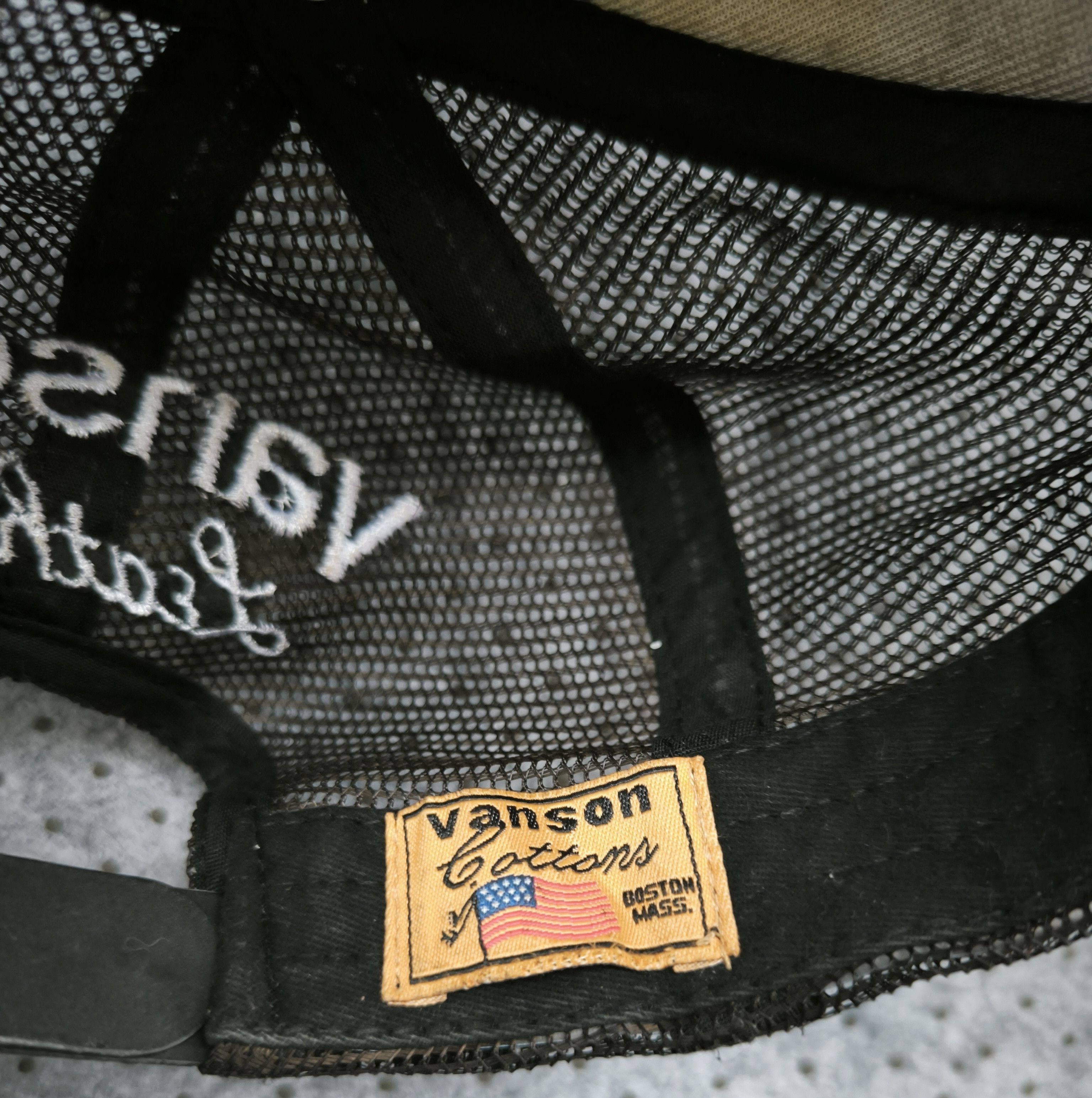 Vanson Leathers VANSON LEATHER trucker hat cap Size ONE SIZE - 4 Thumbnail
