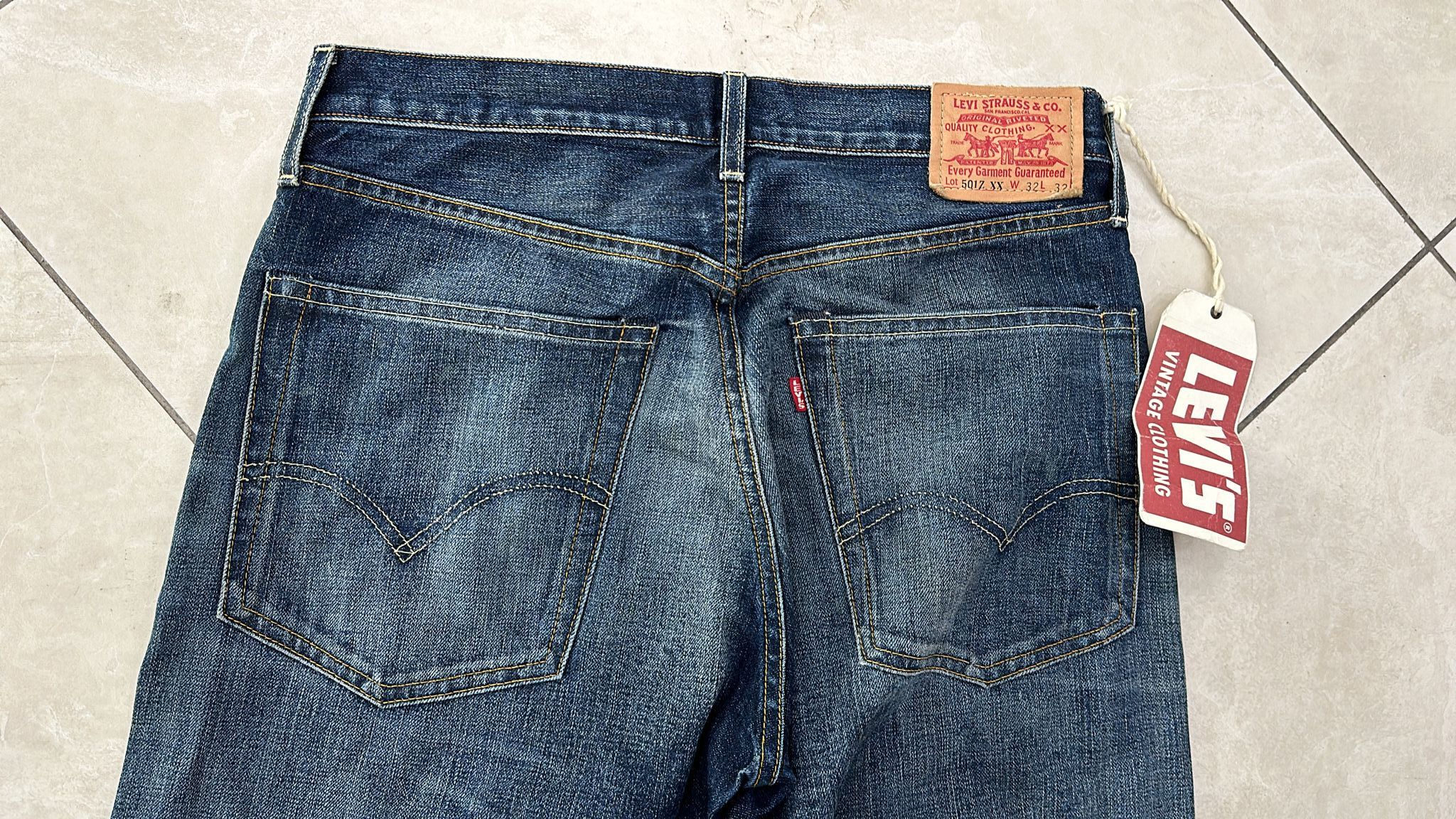 Levi's Vintage Clothing LVC Levi's Vintage Clothing 19?? 501Z XX BigE Selvedge Jeans Size US 32 / EU 48 - 8 Thumbnail