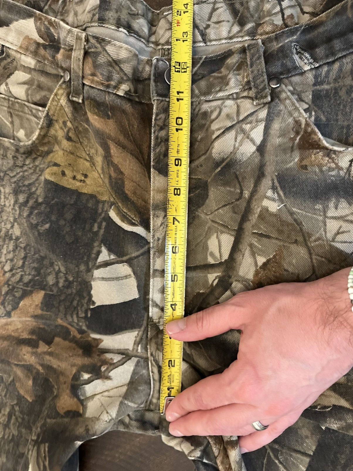 Other VTG Wrangler Pro Gear RealTree Camo Denim Jeans Mens 36x30.5 Size US 36 / EU 52 - 3 Thumbnail