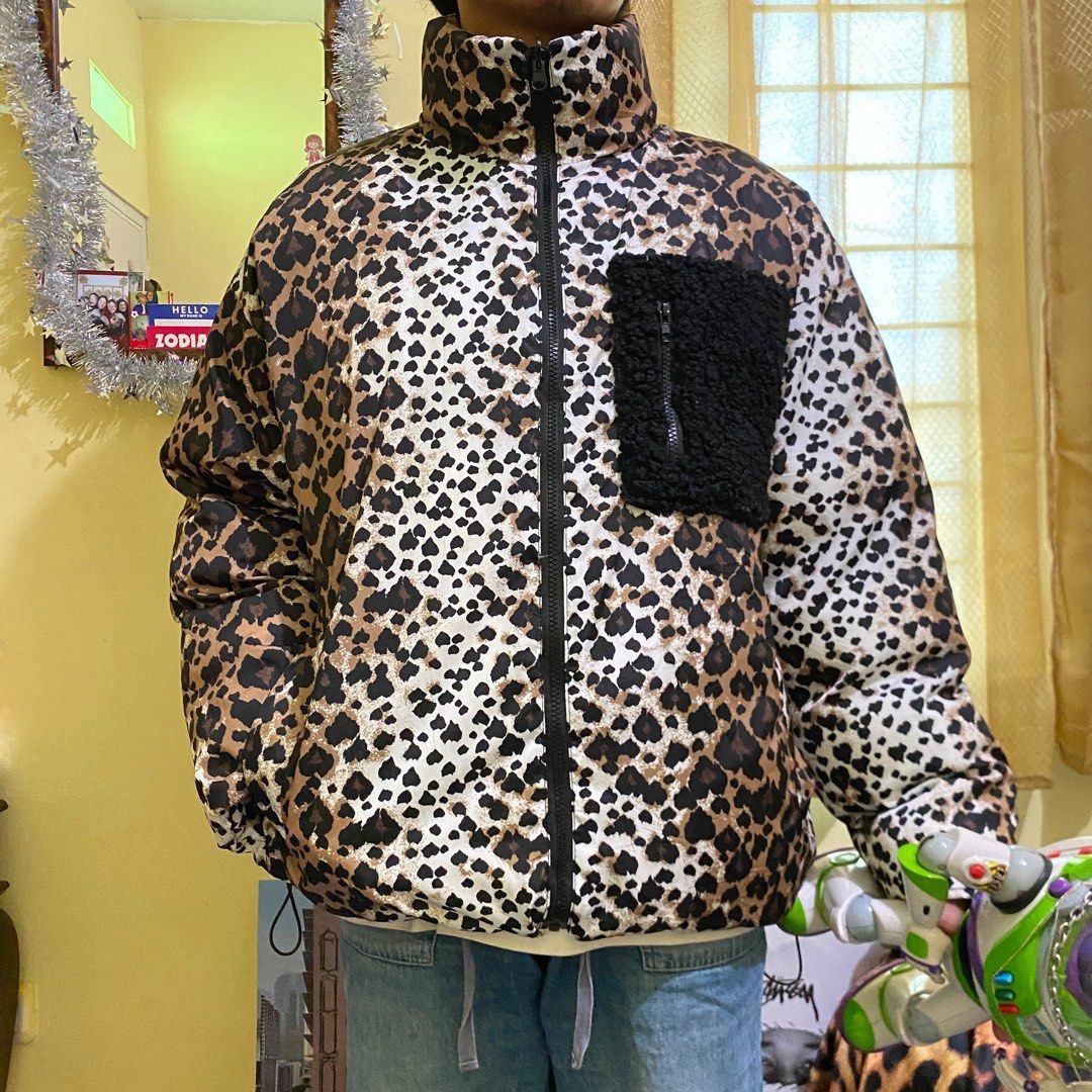 Japanese Brand Guilty Parties Reversible Puffer Jacket Leopard Size US L / EU 52-54 / 3 - 4 Thumbnail