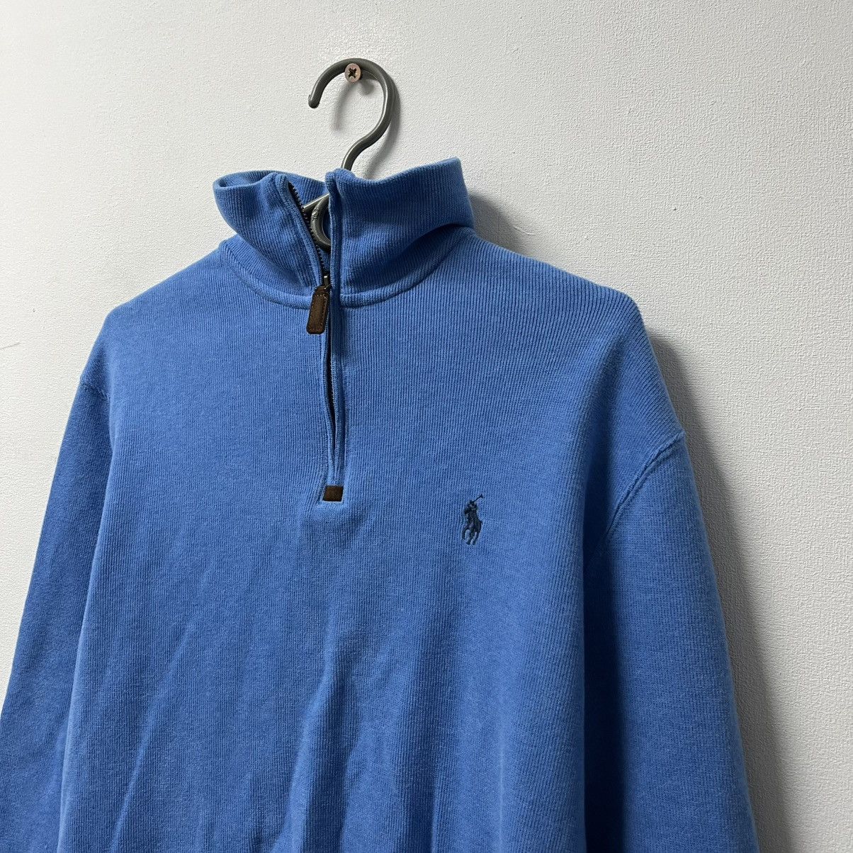 Polo Ralph Lauren Vintage Polo Ralph Lauren 1/3 zip up faded y2k sweatshirt Size US S / EU 44-46 / 1 - 2 Thumbnail