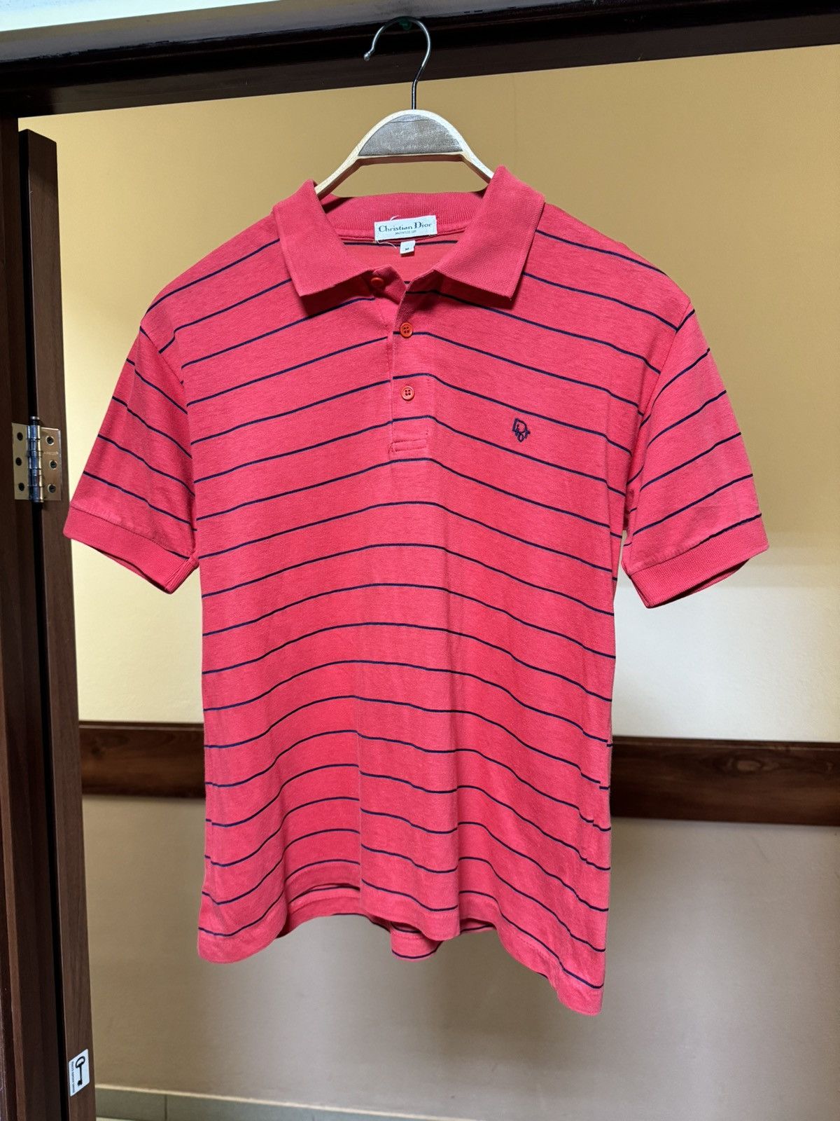 Christian Dior Monsieur Vintage Striped Christian Dior Polos Tee Size US M / EU 48-50 / 2 - 1 Thumbnail