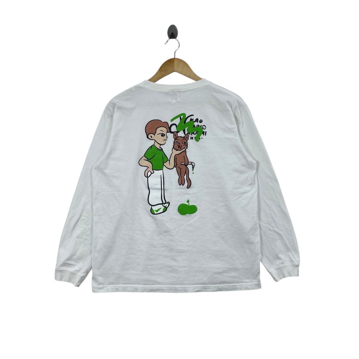 Japanese Brand Kaoyorinakami Japan Pop Art Long Sleeve Shirt Size US L / EU 52-54 / 3 - 1 Thumbnail
