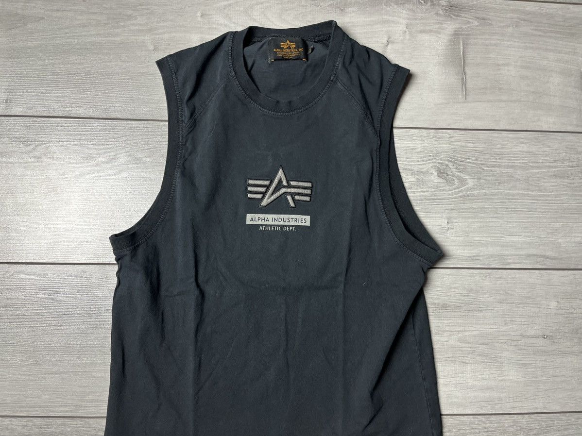 Alpha Industries Alpha industries tank top center logo size Medium Size US M / EU 48-50 / 2 - 3 Thumbnail