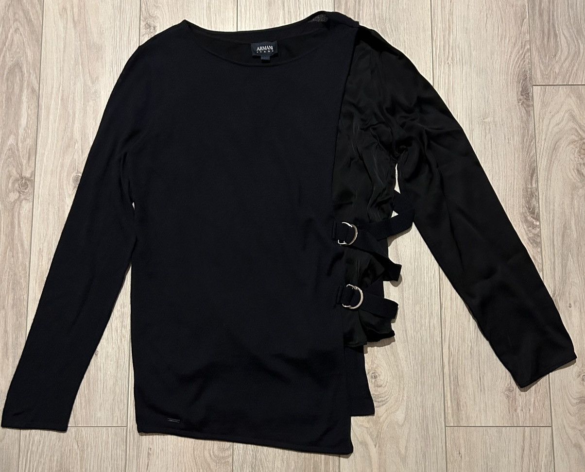 Armani Armani Jeans long sleeve y2k tee Size M / US 6-8 / IT 42-44 - 1 Thumbnail