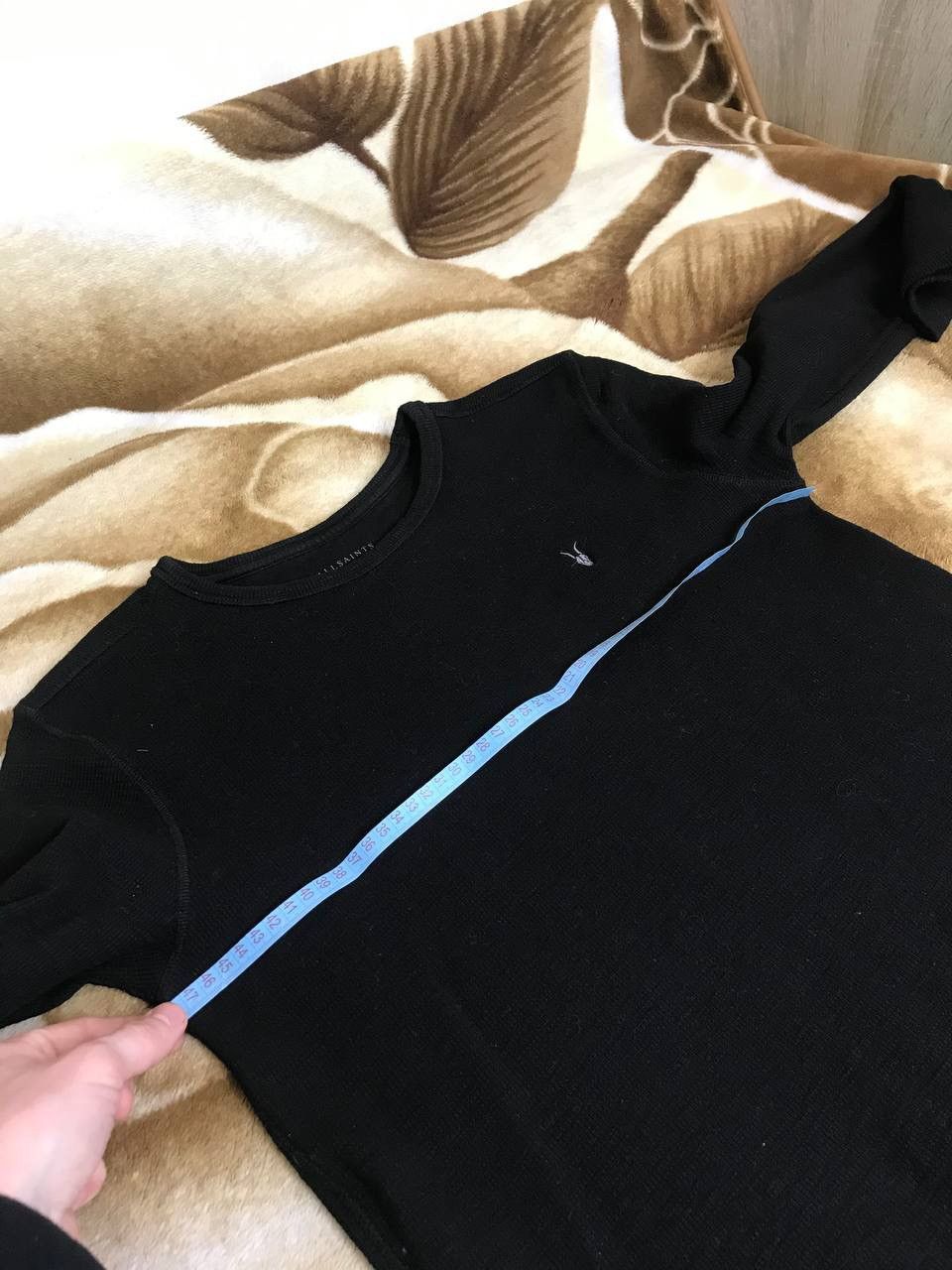 Allsaints 🔥 Mens AllSaints Muse LS Crew Longsleeve T Shirt Luxury Y2K Size US XS / EU 42 / 0 - 6 Thumbnail