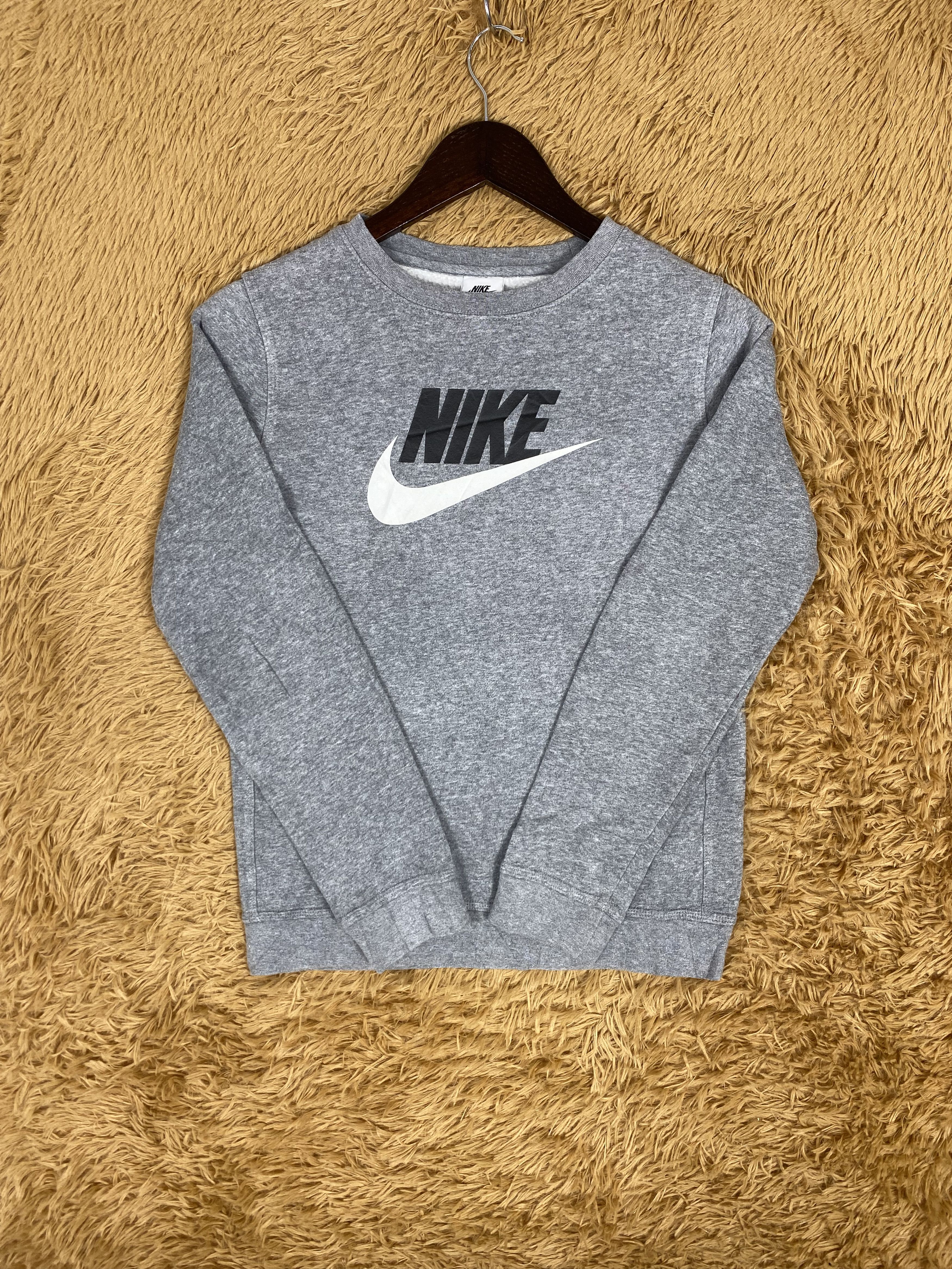 Nike Vintage Nike Swoosh Big Logo Sweatshirts PS0115 Size US L / EU 52-54 / 3 - 3 Thumbnail