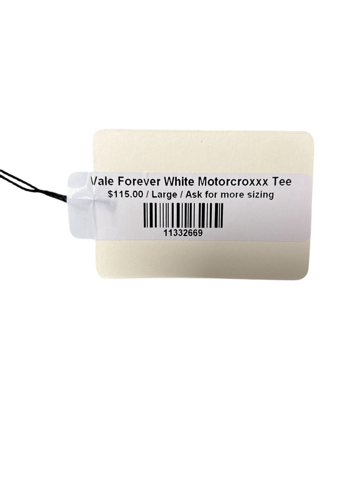 Vale Vale Forever White Motorcroxxx Tee - BNWT Size Large Size US L / EU 52-54 / 3 - 5 Thumbnail