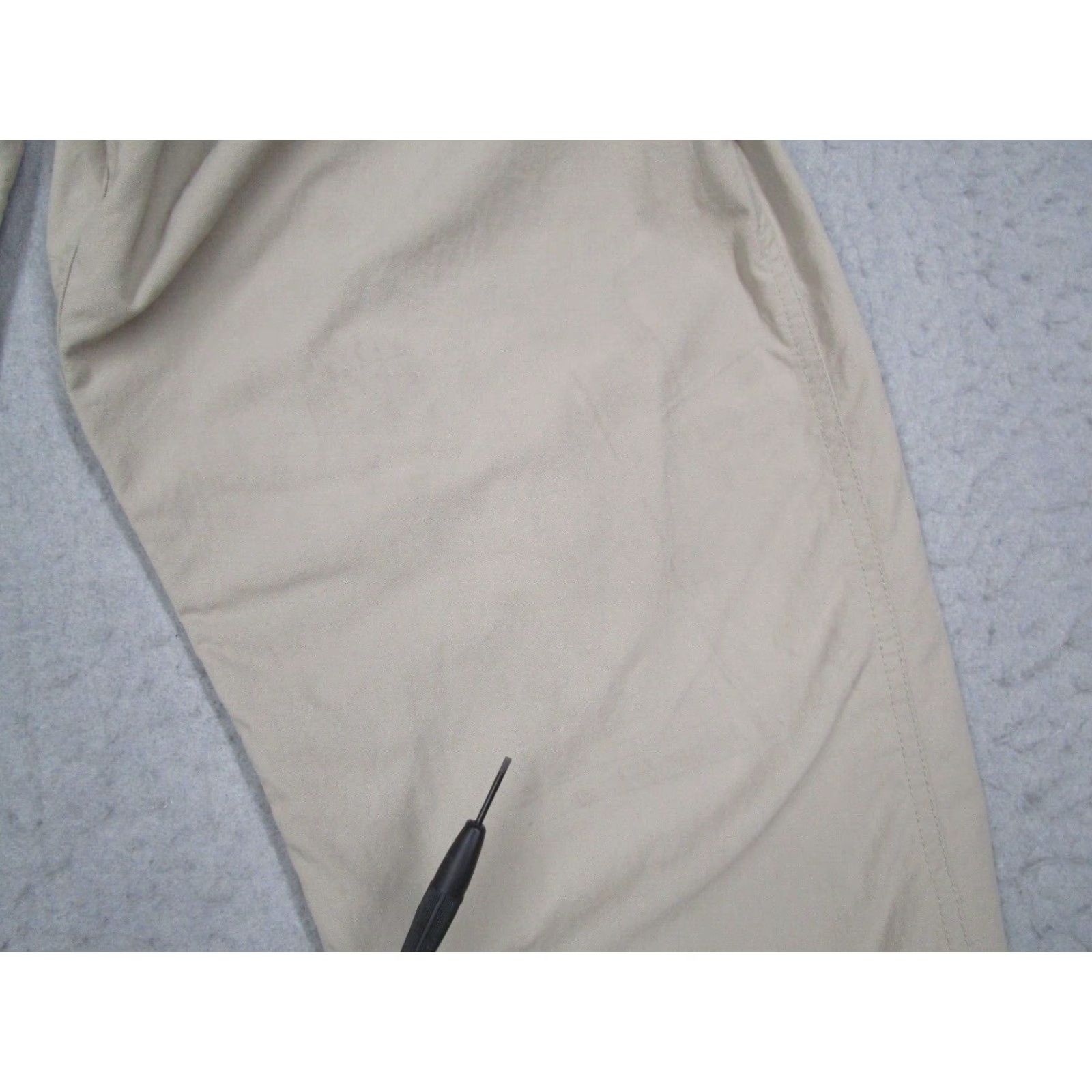 Mountain Hardwear MOUNTAIN HARDWEAR Women Beige belted hiking pants - 100% nylon, Regular, Size 8, Pants, Bohemian, City, Nature, Outdoor, Fall, Spring, Summer, Womens Size 30" / US 8 / IT 44 - 4 Thumbnail