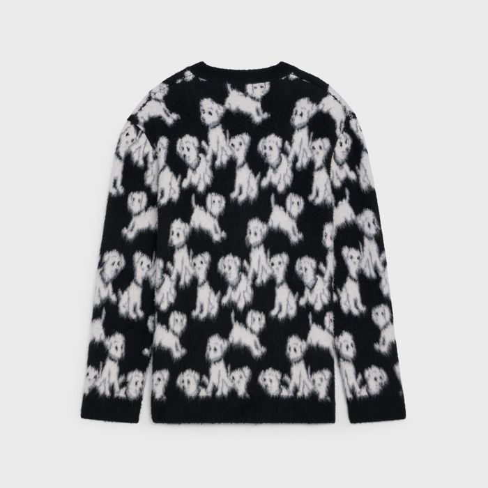 Celine o1w1db10324 Cardigan in Black/White Size US XXL / EU 58 / 5 - 2 Thumbnail