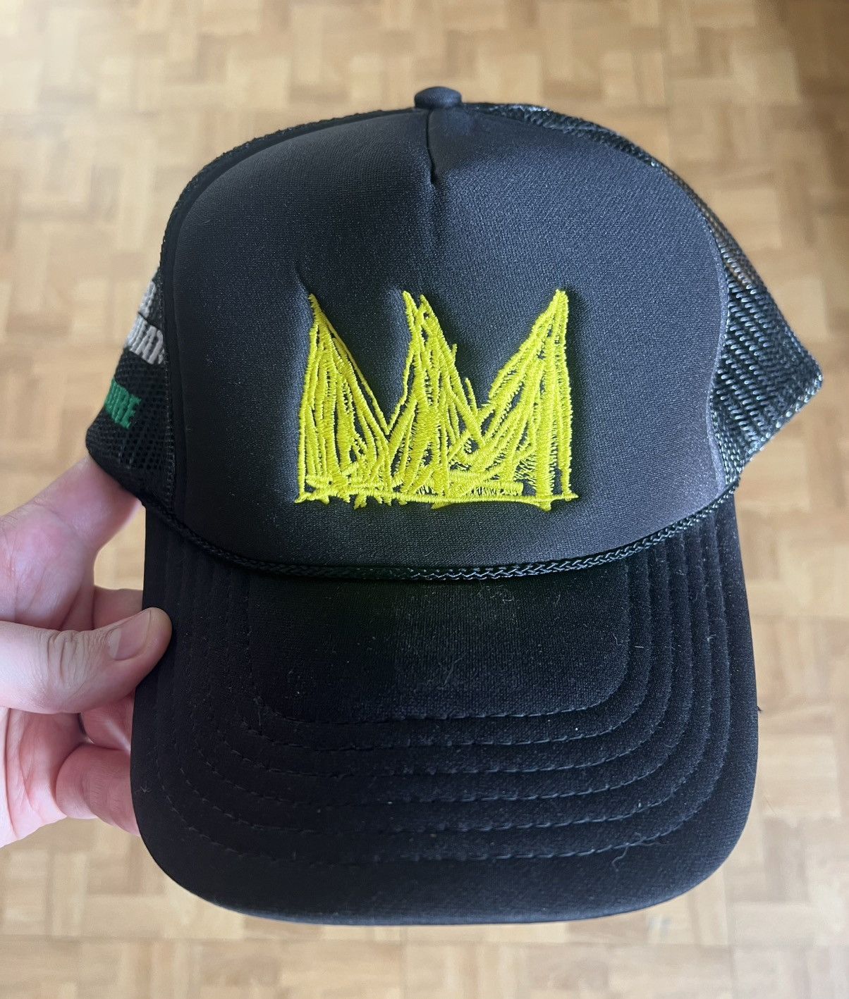Jean-Michel Basquiat Jean-Michel Basquiat King Pleasure exhibition exclusive hat Size ONE SIZE - 1 Thumbnail
