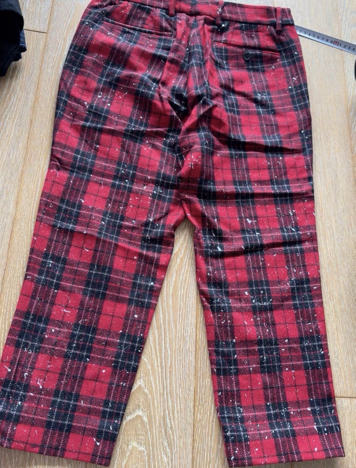 R13 R13 Wool Plaid Trousers Size US 30 / EU 46 - 2 Thumbnail