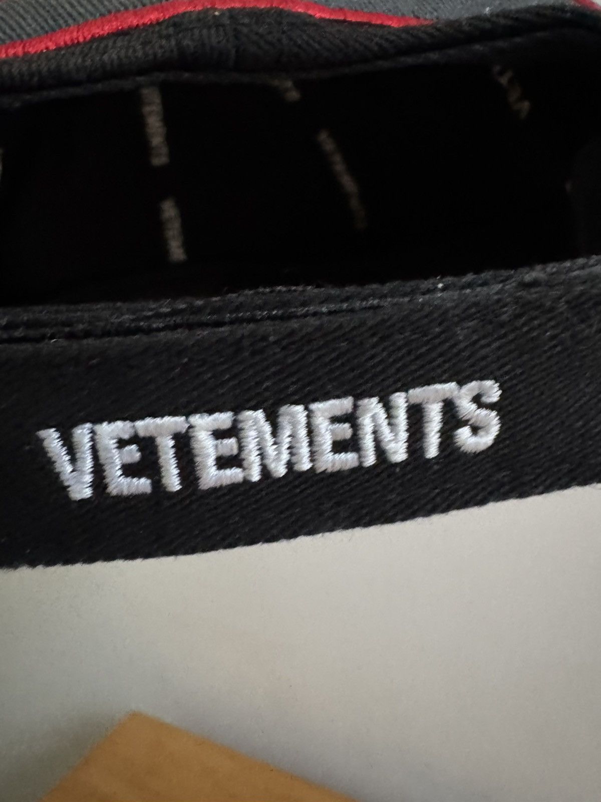 Vetements Vetements AW 19 Runway Error Embroidered Cap Size ONE SIZE - 10 Thumbnail