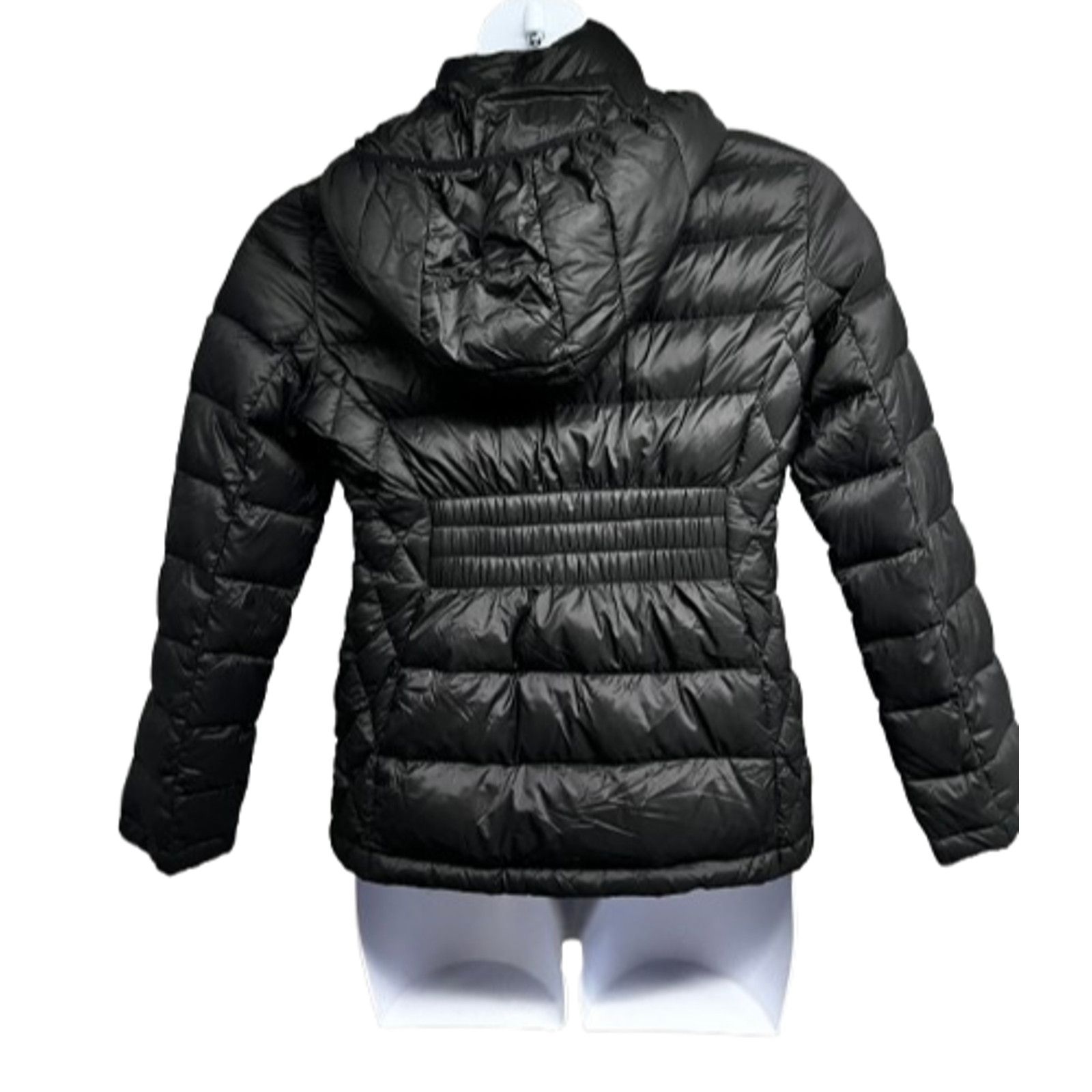 Michael Kors Michael Kors Black Down Zip Up Puffer Hooded Jacket Medium Size M / US 6-8 / IT 42-44 - 2 Thumbnail