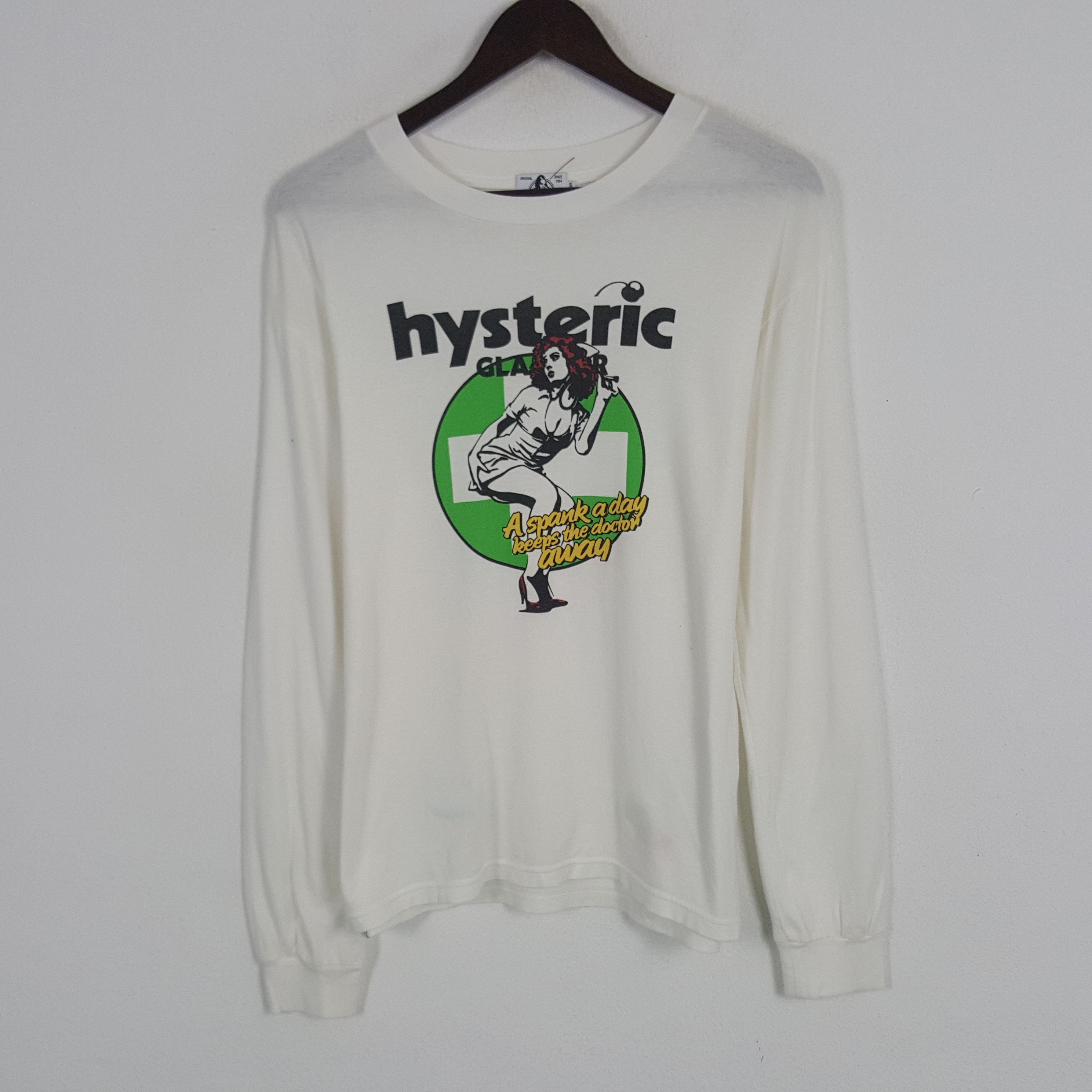 Hysteric Glamour × Vintage Vintage Hysteric Glamour Sexy Dance Tshirt Size US M / EU 48-50 / 2 - 1 Thumbnail