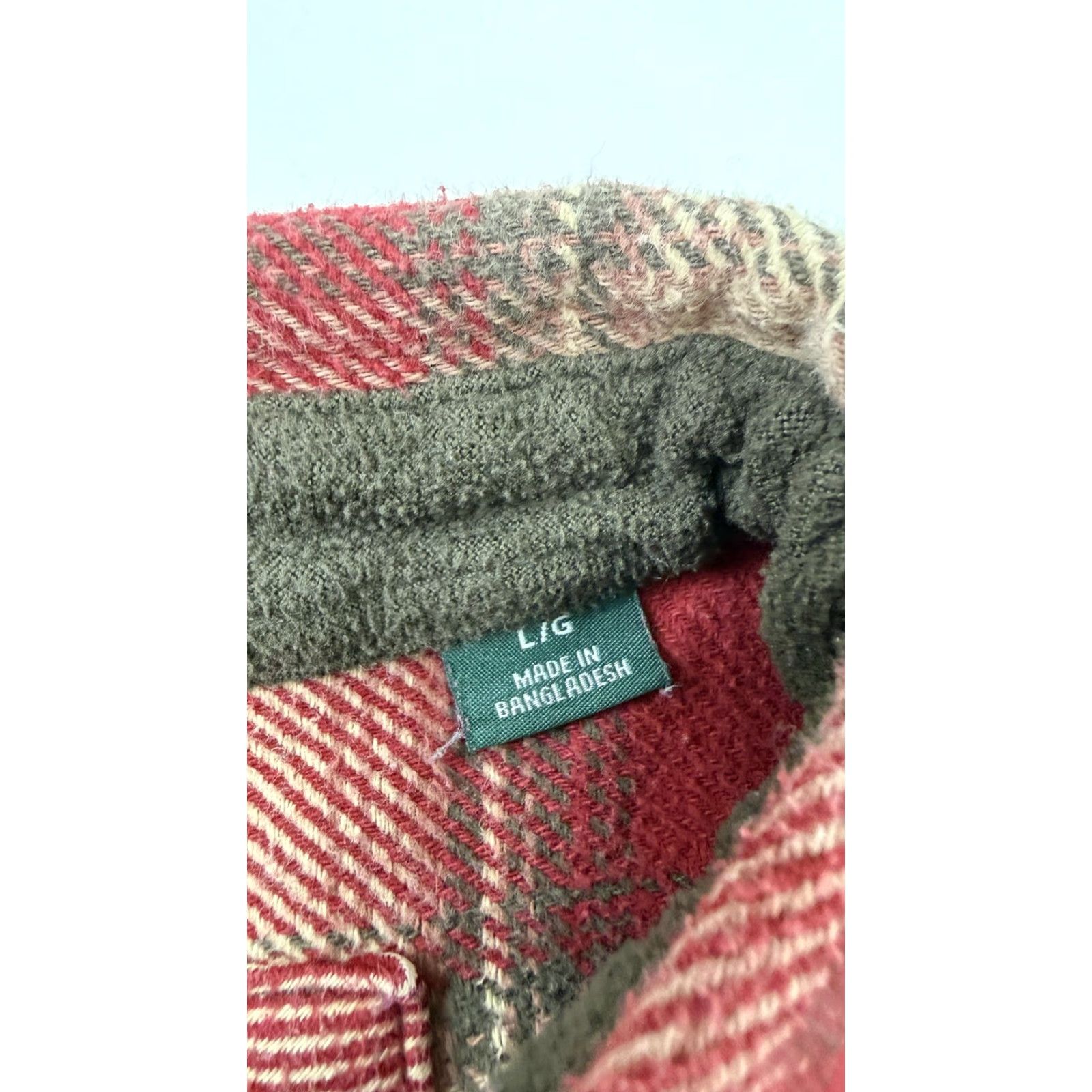 Orvis VINTAGE Orvis Flannel Shirt Mens Large Red Plaid Outdoor Collection Cotton Button Front Size US L / EU 52-54 / 3 - 6 Thumbnail