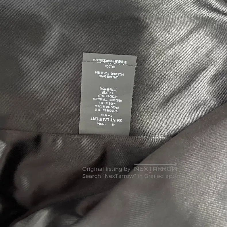 Saint Laurent Paris Saint Laurent Paris jacket Size US S / EU 44-46 / 1 - 4 Thumbnail