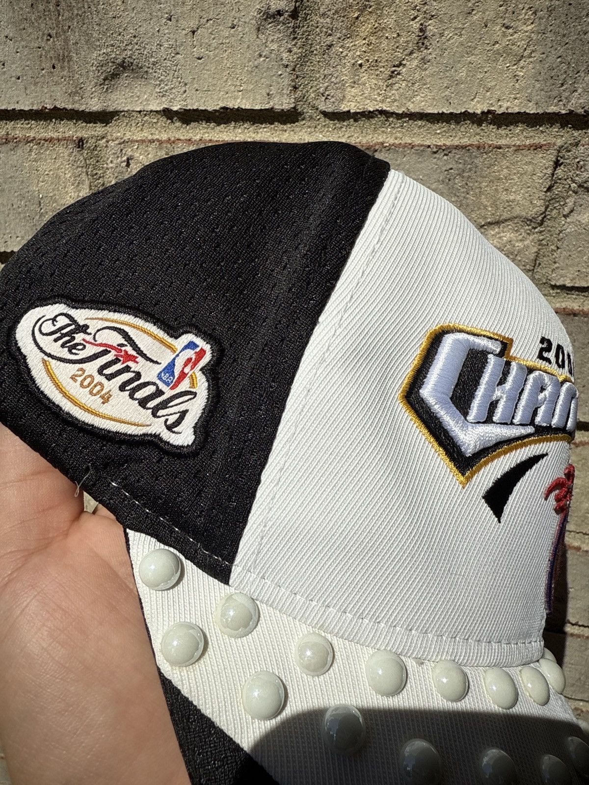 NBA NBA 2004 championship hat Size ONE SIZE - 5 Thumbnail