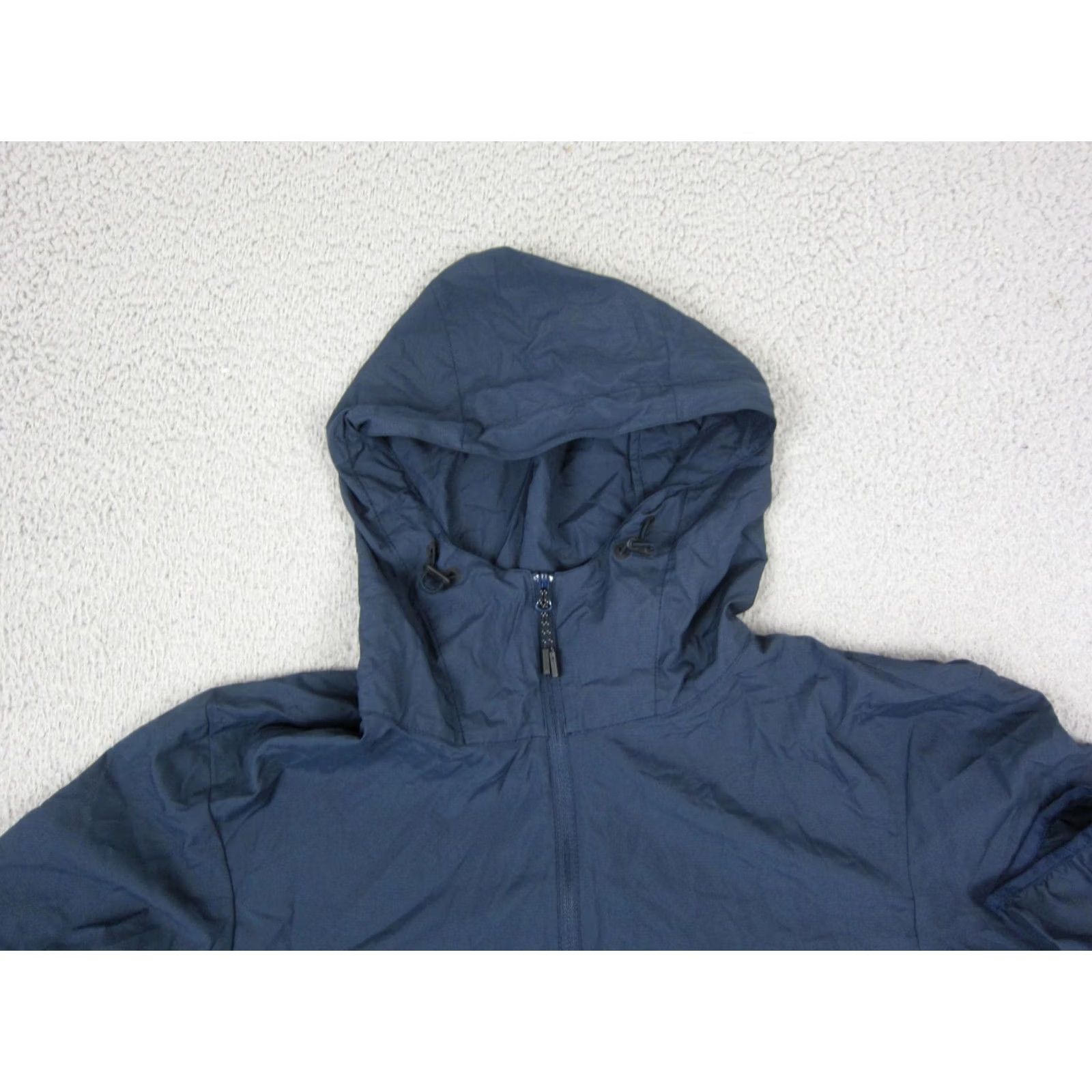 Uniqlo Uniqlo Jacket Mens Medium Blue Windbreaker Ripstop Hooded Full Zip Outdoors Size US M / EU 48-50 / 2 - 2 Thumbnail