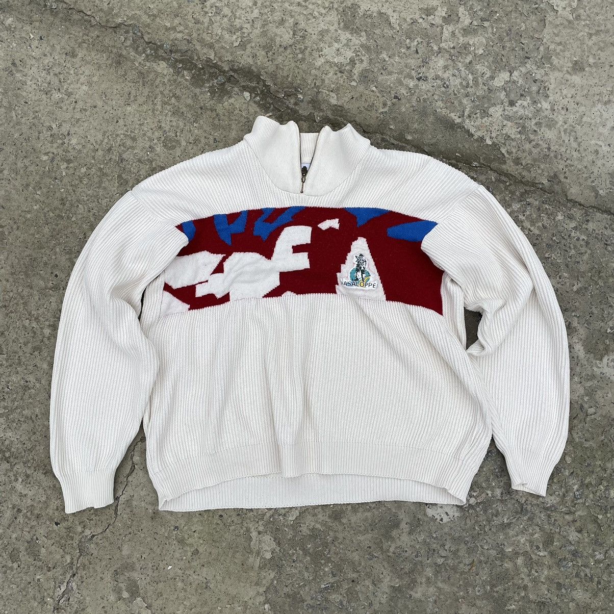 Vintage Vintage Vasaloppet Knit Sweater Y2K Style USA Japan 90s Size US XL / EU 56 / 4 - 1 Thumbnail