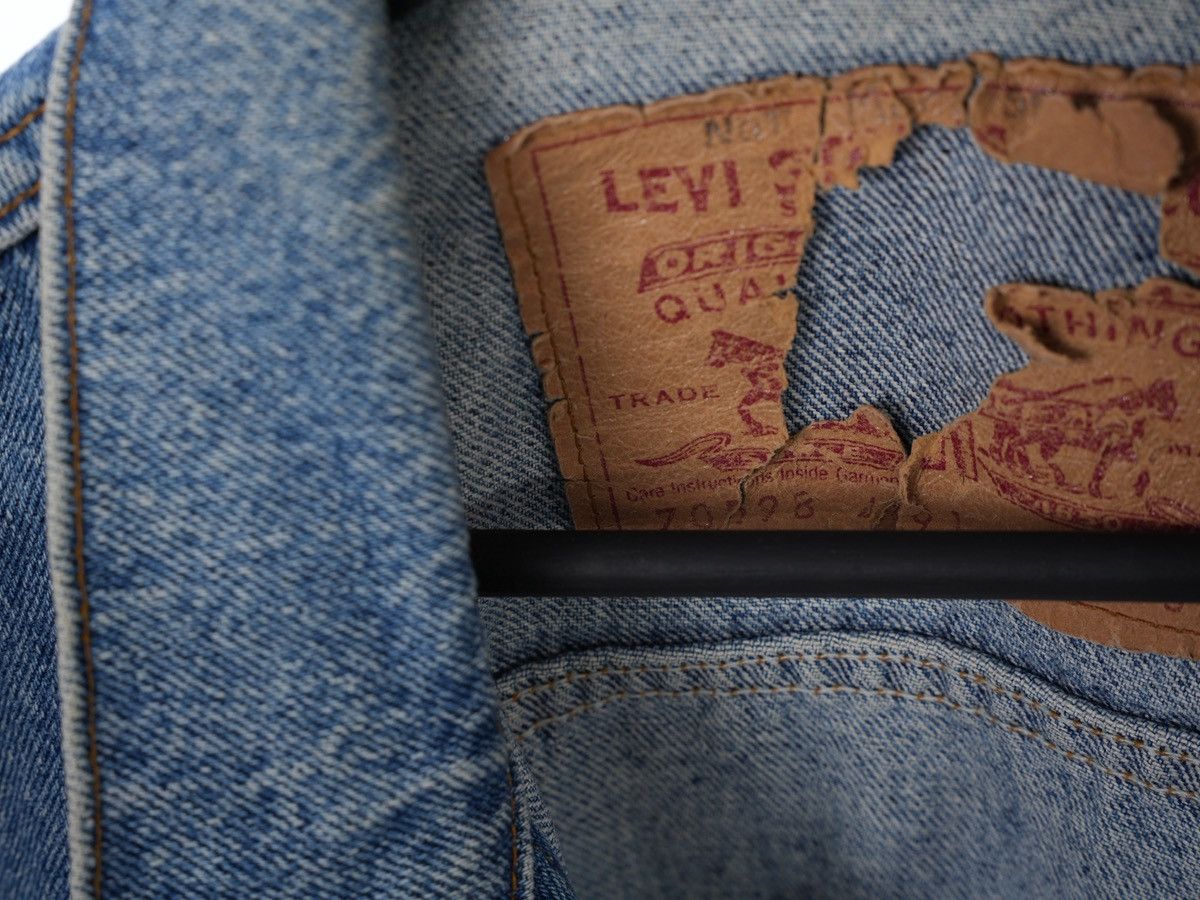 Levi's Vintage 80s Levi’s 70598 4891 Denim Jacket Baggy Jacket USA Size US S / EU 44-46 / 1 - 3 Thumbnail