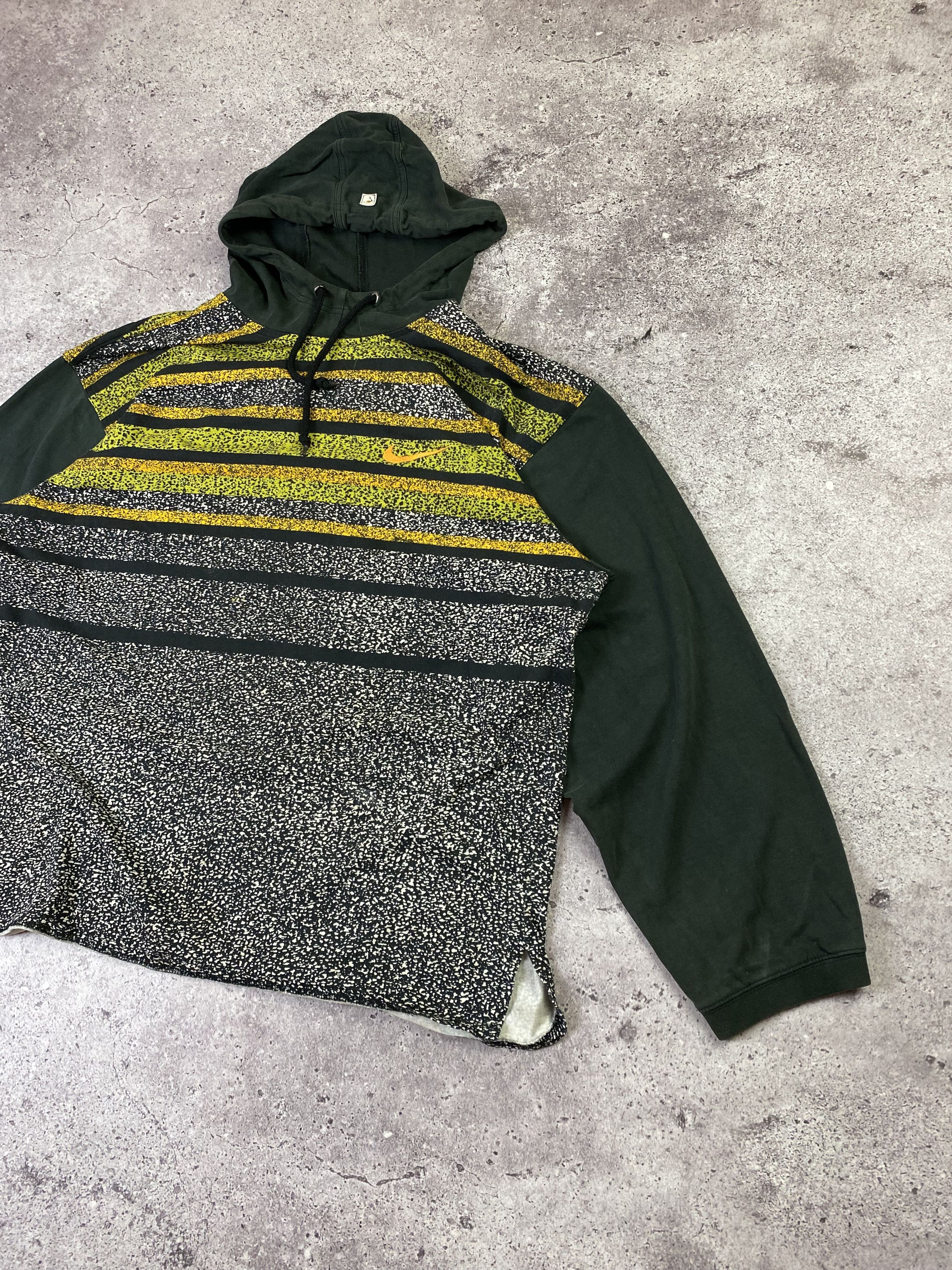 NBA × Nike × Vintage Vintage 90s Nike USA Basketball Swoosh Hoodie Size US L / EU 52-54 / 3 - 3 Thumbnail