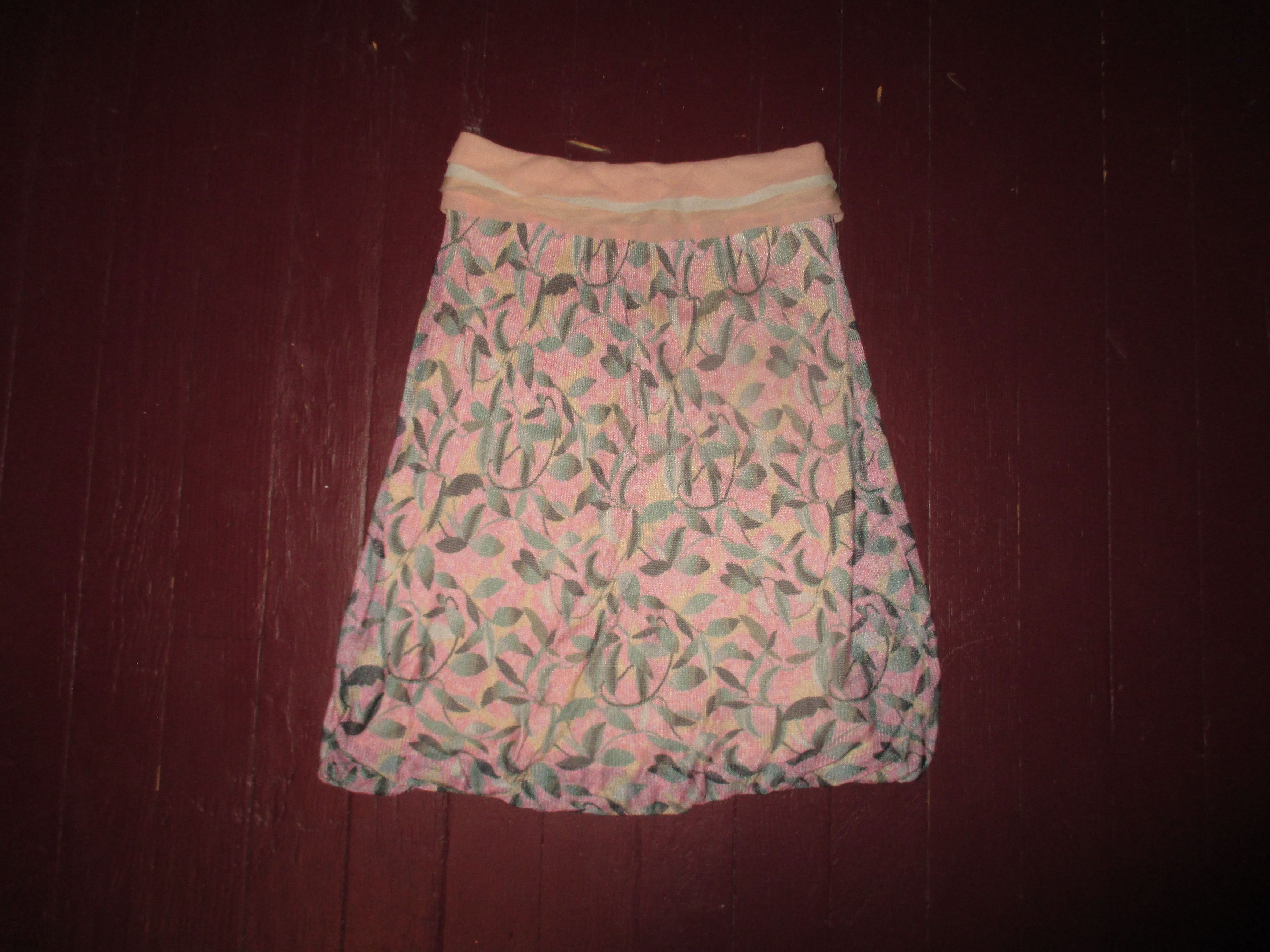 Missoni Rare Missoni Orange Label Silk Floral Skirt Retail $695 Size 26" / US 2 / IT 38 - 1 Thumbnail