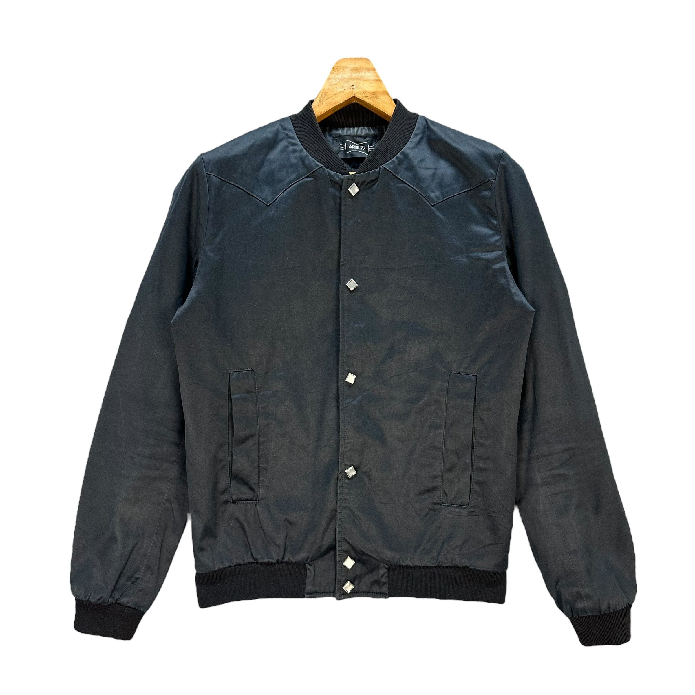 April 77 April 77 Boogie Cocktail Snap Button Bomber Jacket #A3-0058 Size US XS / EU 42 / 0 - 1 Thumbnail