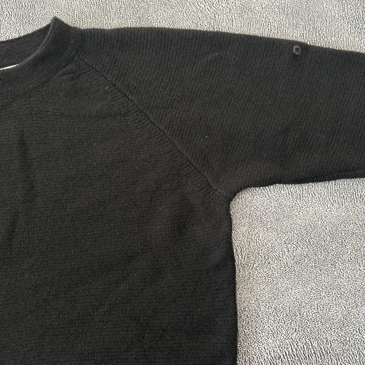 Stone Island Stone Island Vintage Wool Sweater AW01 Knit L Black Size US L / EU 52-54 / 3 - 6 Thumbnail