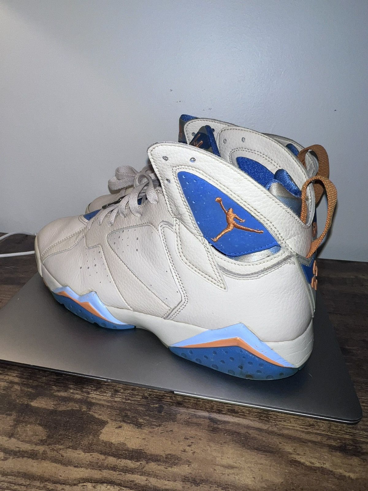 Pacific blue jordan 7 on sale