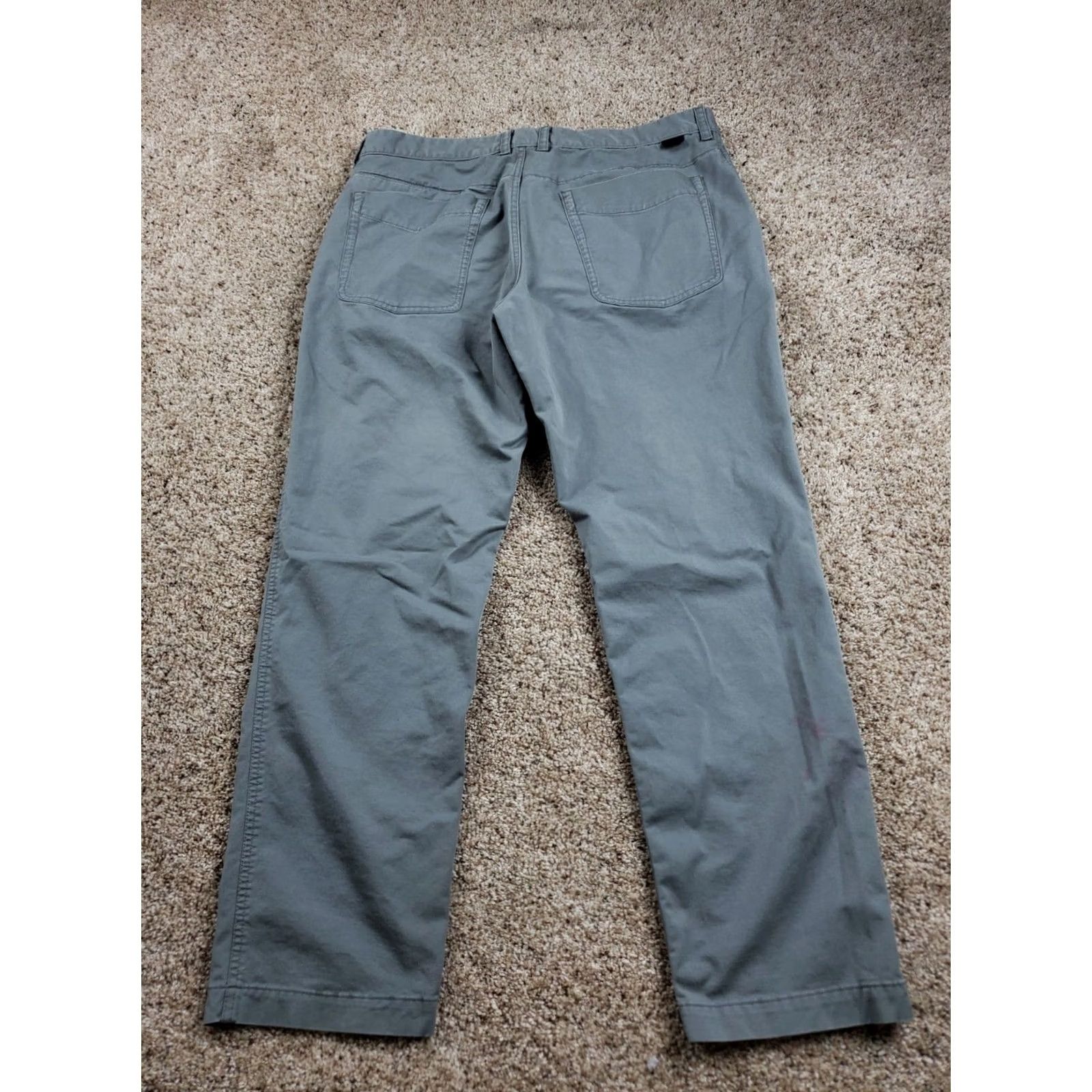 The North Face The North Face Chino Pants Mens Gray Size 38 Cargo Pocket Straight Leg 30in Inseam Cotton Spandex Size US 38 / EU 54 - 6 Thumbnail