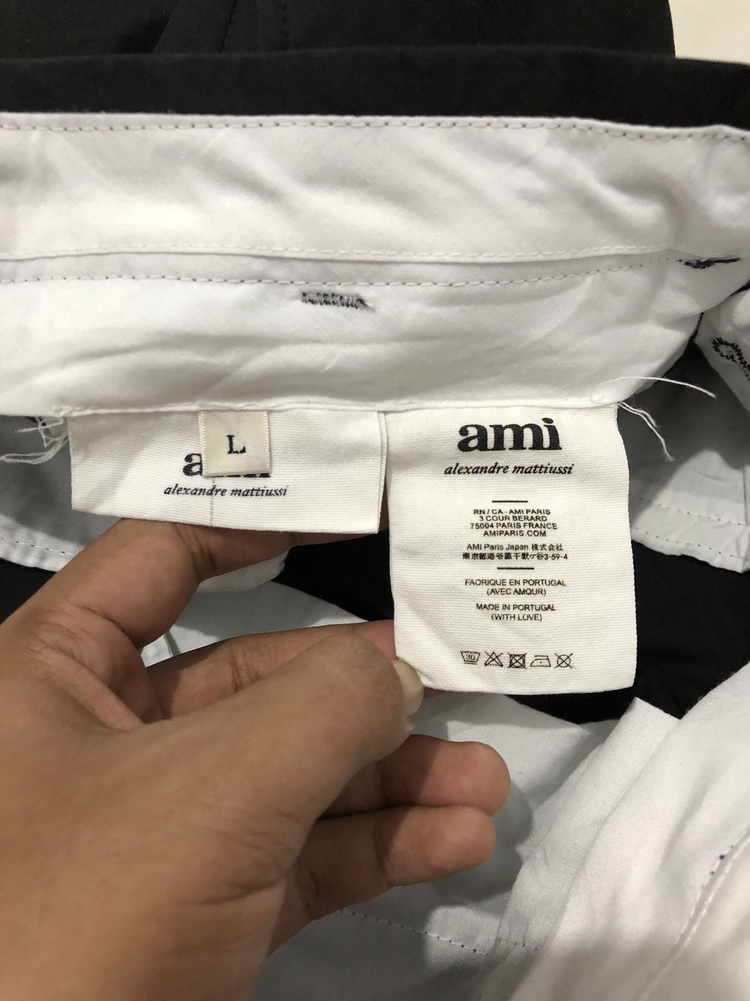 AMI × Designer AMI Ankle Trouser Size US 34 / EU 50 - 3 Thumbnail