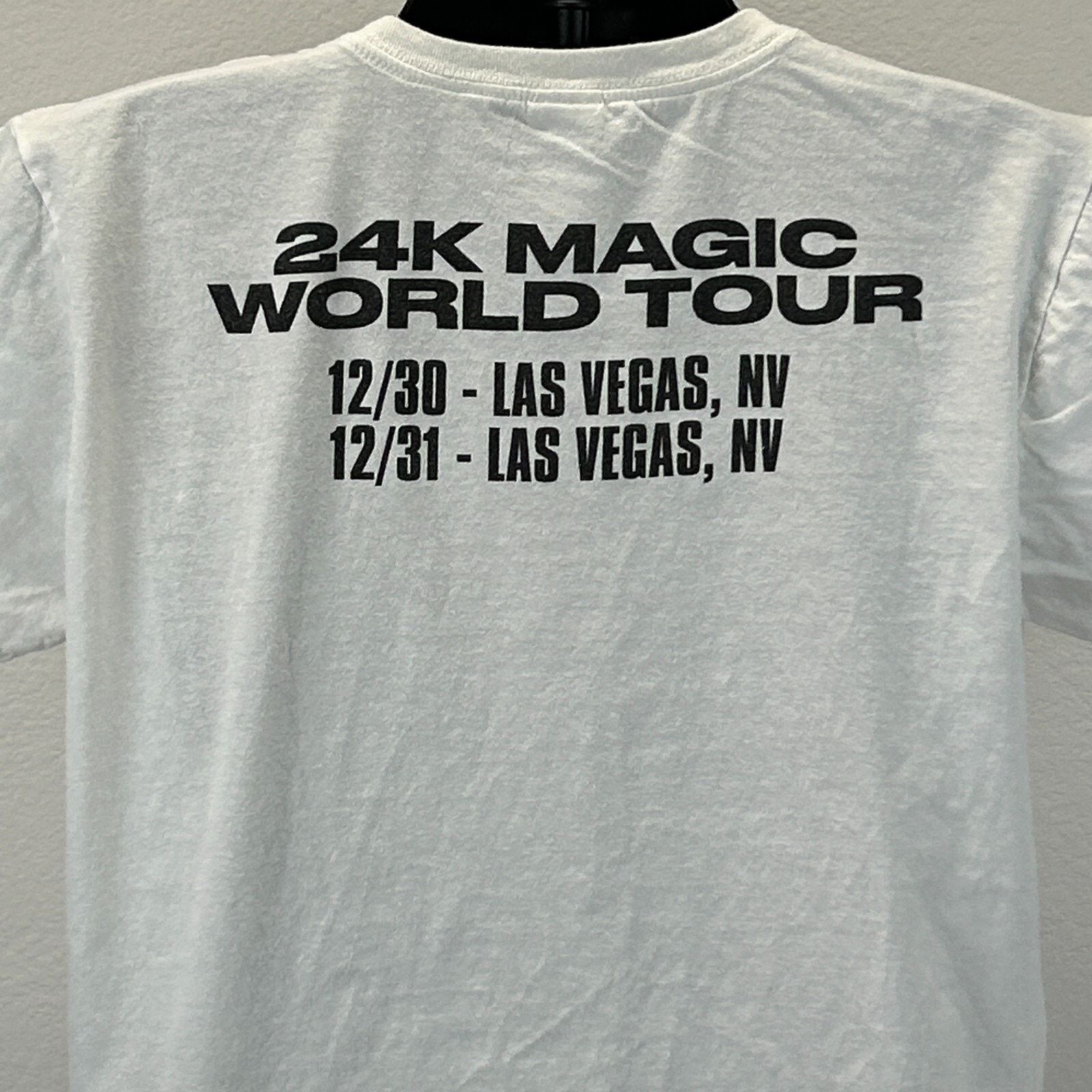 Gildan Bruno Mars 24K Magic World Tour T Shirt Mens L Large Size US L / EU 52-54 / 3 - 6 Thumbnail