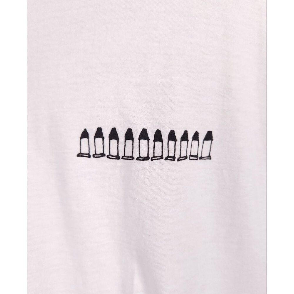 Nike × Tom Sachs Tom Sachs X Nike Ten Bullets T-Shirt Size XXL Mens White Size US XXL / EU 58 / 5 - 3 Thumbnail