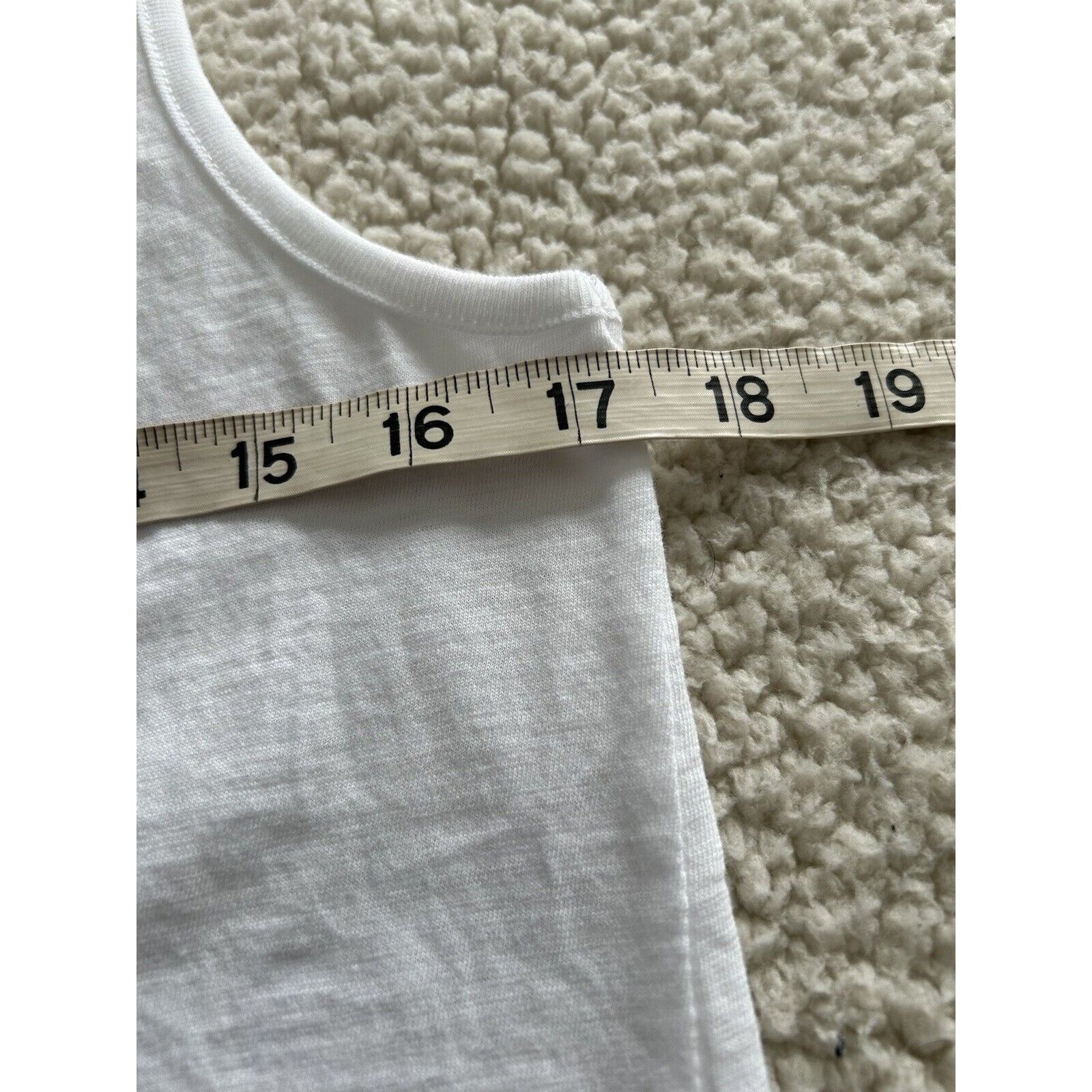 J.Crew J.CREW Vintage Cotton Knot Back Tank Top White Size M Size M / US 6-8 / IT 42-44 - 9 Thumbnail