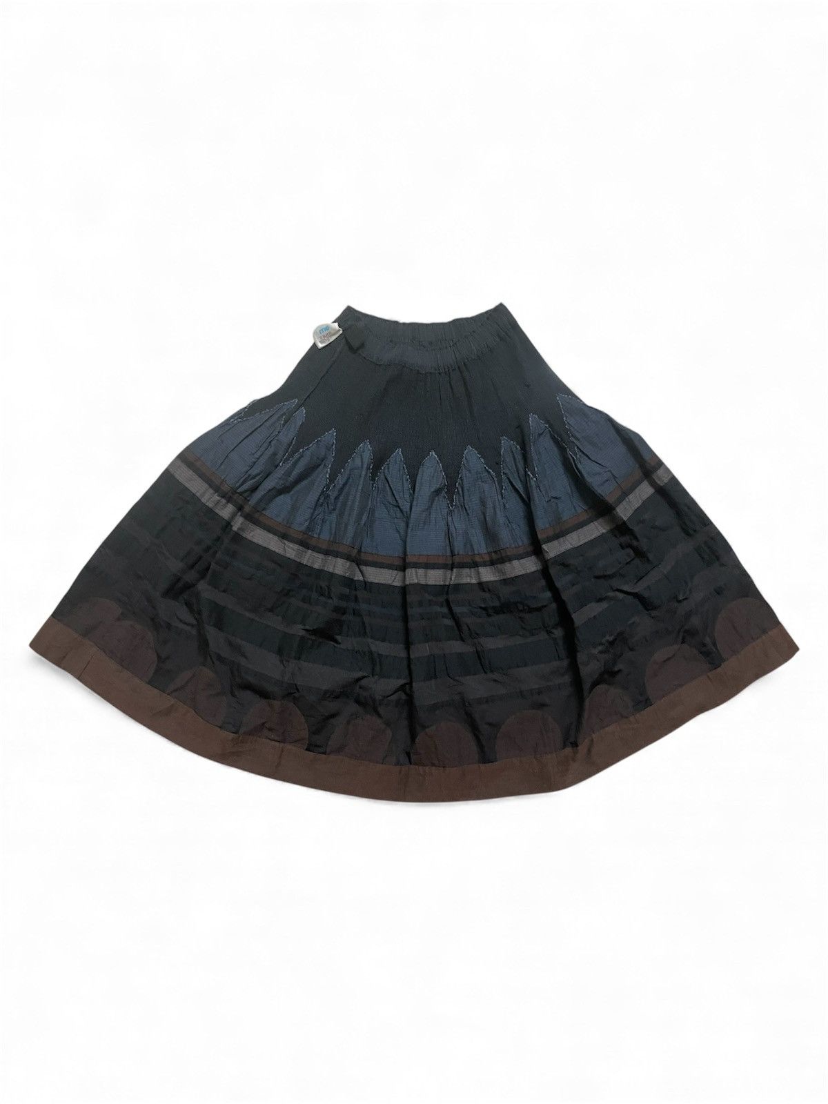 Issey Miyake Issey Miyake ME Cauliflower Crinkled Midi Skirt Size 30" / US 8 / IT 44 - 2 Thumbnail
