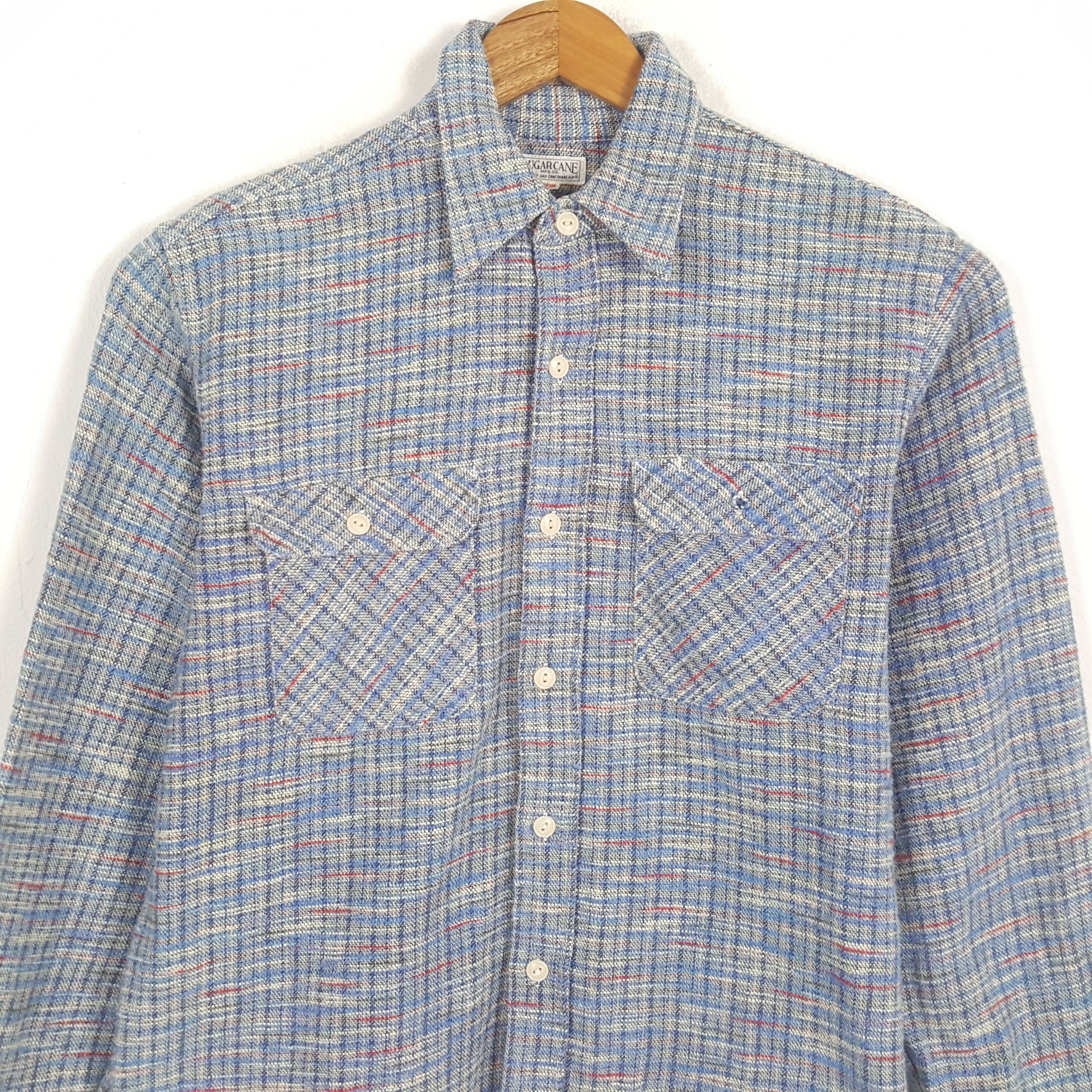 Japanese Brand × Sugar Cane × Vintage Vintage SUGAR CANE Japanese Fashion Brand Shirts Size US M / EU 48-50 / 2 - 2 Thumbnail